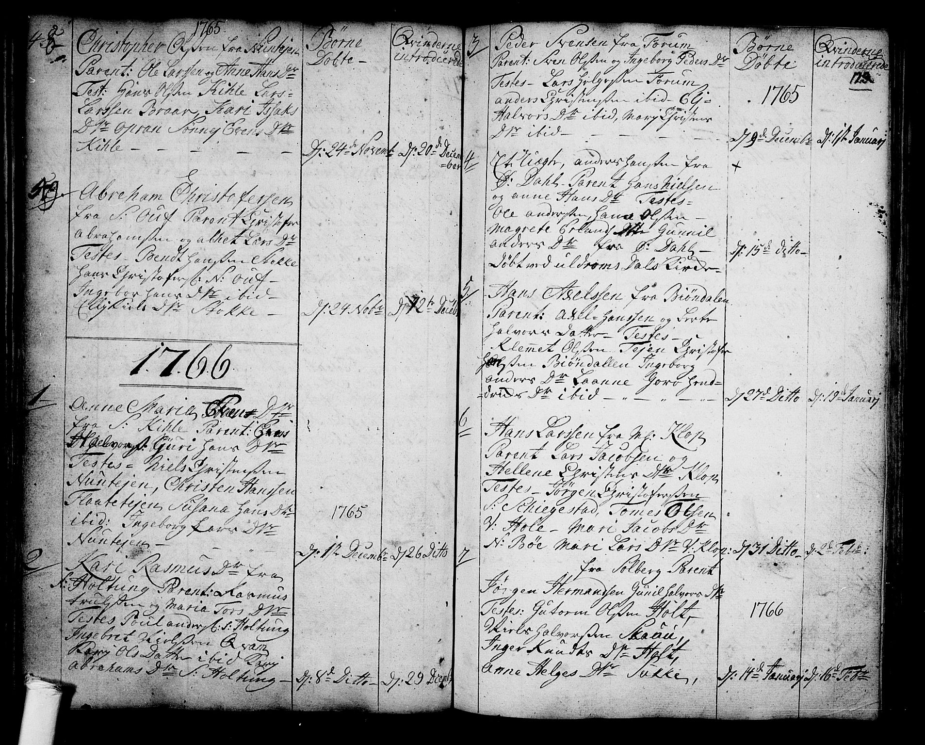Ramnes kirkebøker, SAKO/A-314/F/Fa/L0001: Parish register (official) no. I 1, 1732-1774, p. 123