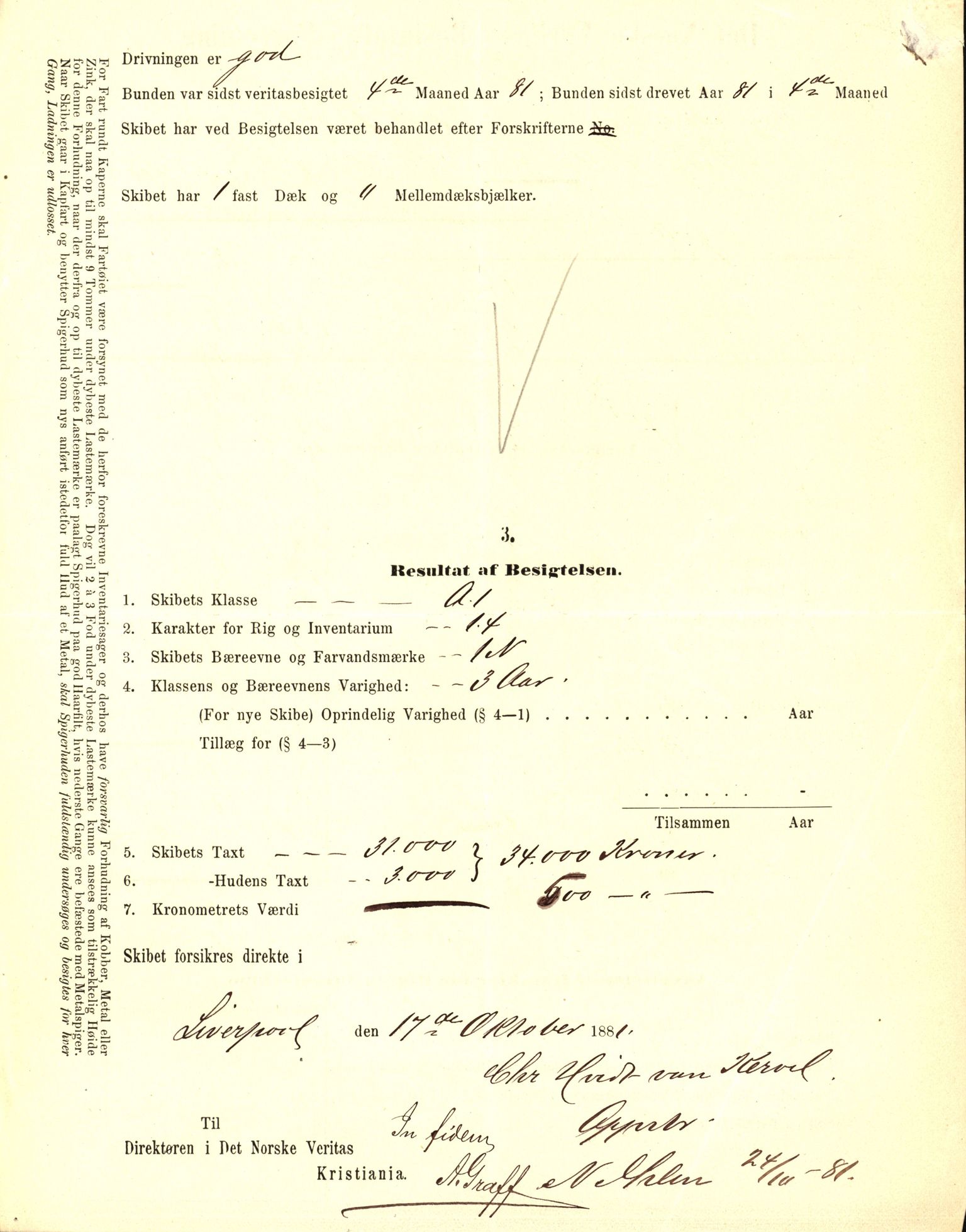 Pa 63 - Østlandske skibsassuranceforening, VEMU/A-1079/G/Ga/L0015/0010: Havaridokumenter / Cuba, Sirius, Freyr, Noatun, Frey, 1882, p. 82