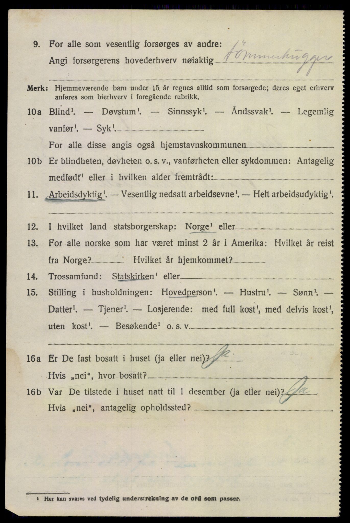 SAKO, 1920 census for Drangedal, 1920, p. 4220