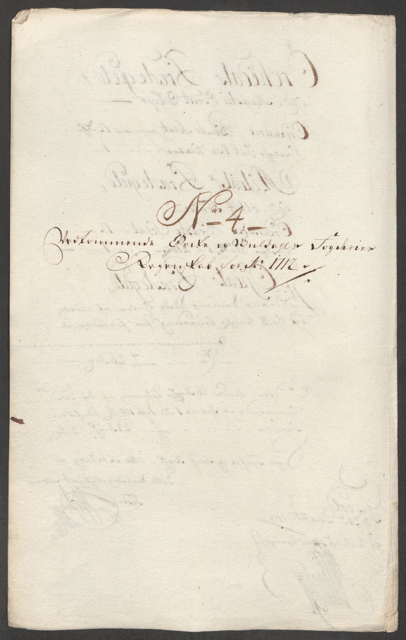 Rentekammeret inntil 1814, Reviderte regnskaper, Fogderegnskap, AV/RA-EA-4092/R60/L3963: Fogderegnskap Orkdal og Gauldal, 1712, p. 103