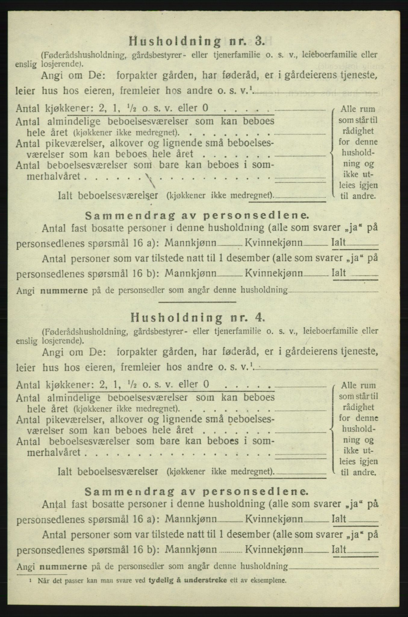 SAB, 1920 census for Skånevik, 1920, p. 1524