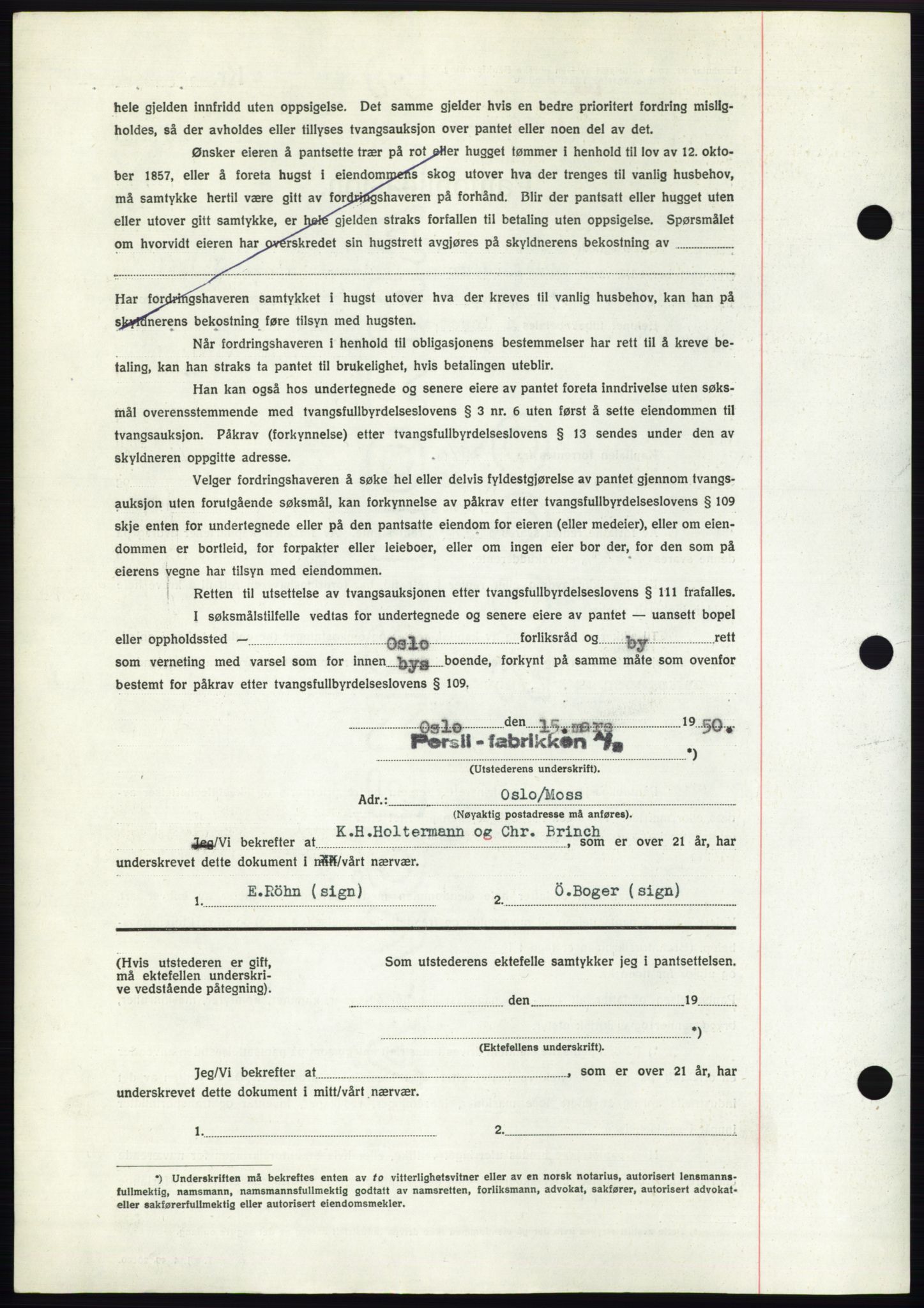 Moss sorenskriveri, AV/SAO-A-10168: Mortgage book no. B24, 1950-1950, Diary no: : 1019/1950