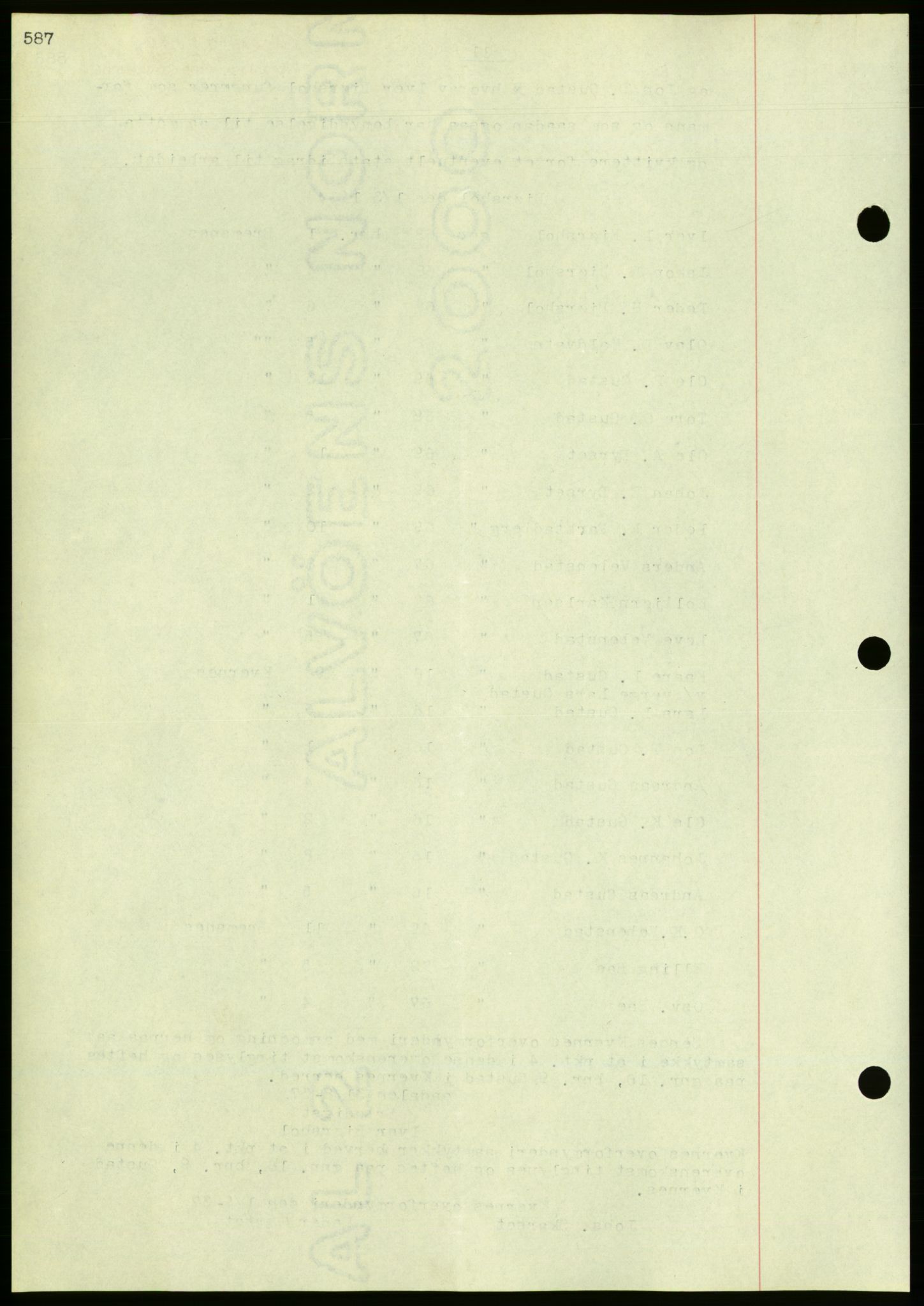 Nordmøre sorenskriveri, AV/SAT-A-4132/1/2/2Ca/L0092: Mortgage book no. B82, 1937-1938, Diary no: : 132/1938