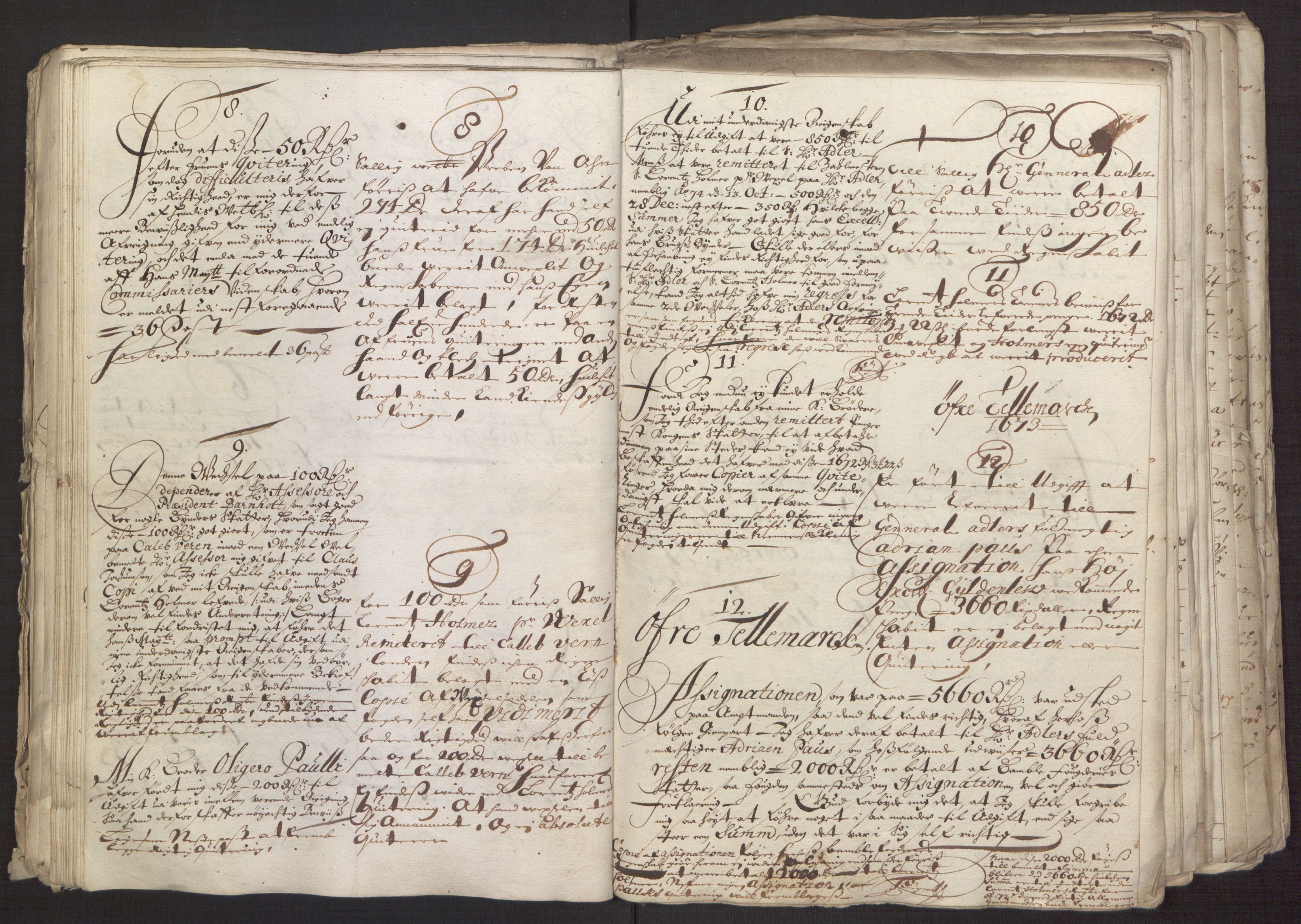 Rentekammeret inntil 1814, Reviderte regnskaper, Fogderegnskap, RA/EA-4092/R35/L2062: Fogderegnskap Øvre og Nedre Telemark, 1674, p. 43