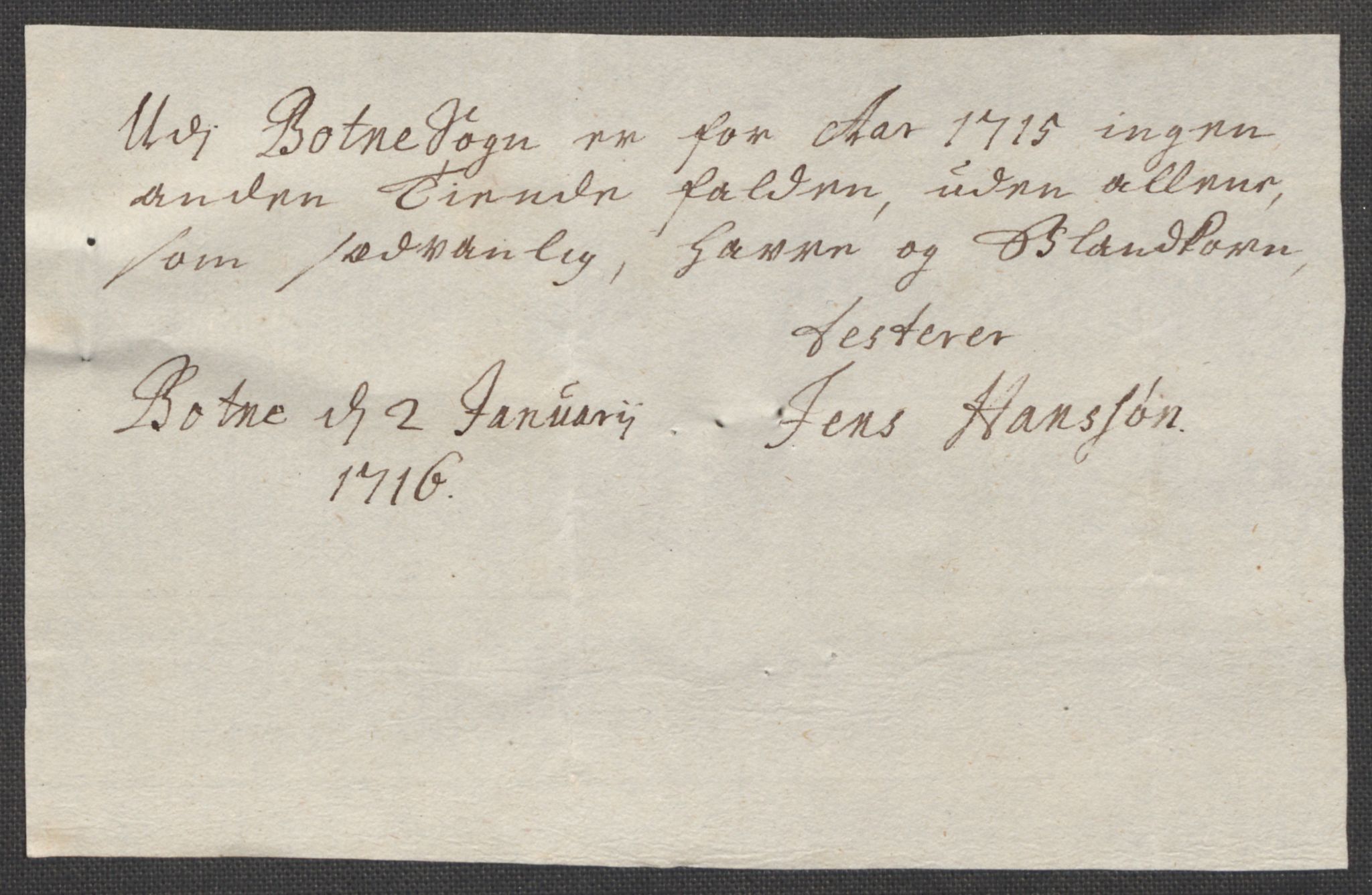 Rentekammeret inntil 1814, Reviderte regnskaper, Fogderegnskap, RA/EA-4092/R32/L1879: Fogderegnskap Jarlsberg grevskap, 1714-1715, p. 359