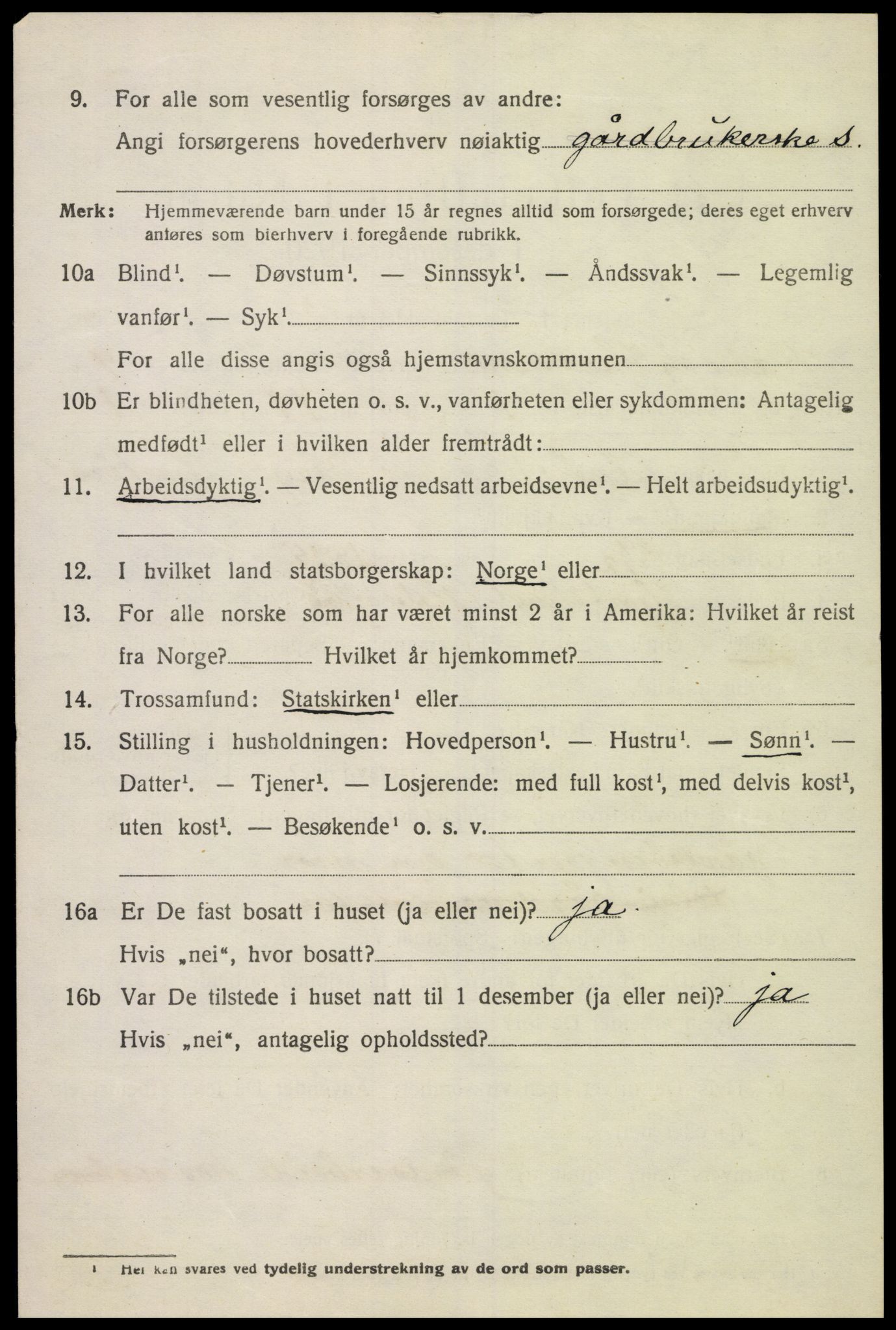 SAK, 1920 census for Halse og Harkmark, 1920, p. 4522