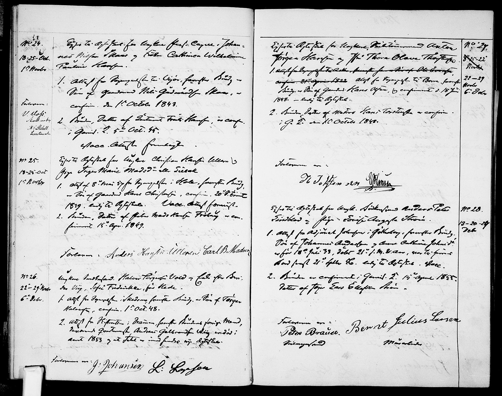 Garnisonsmenigheten Kirkebøker, AV/SAO-A-10846/H/Ha/L0006: Banns register no. I 6, 1856-1872