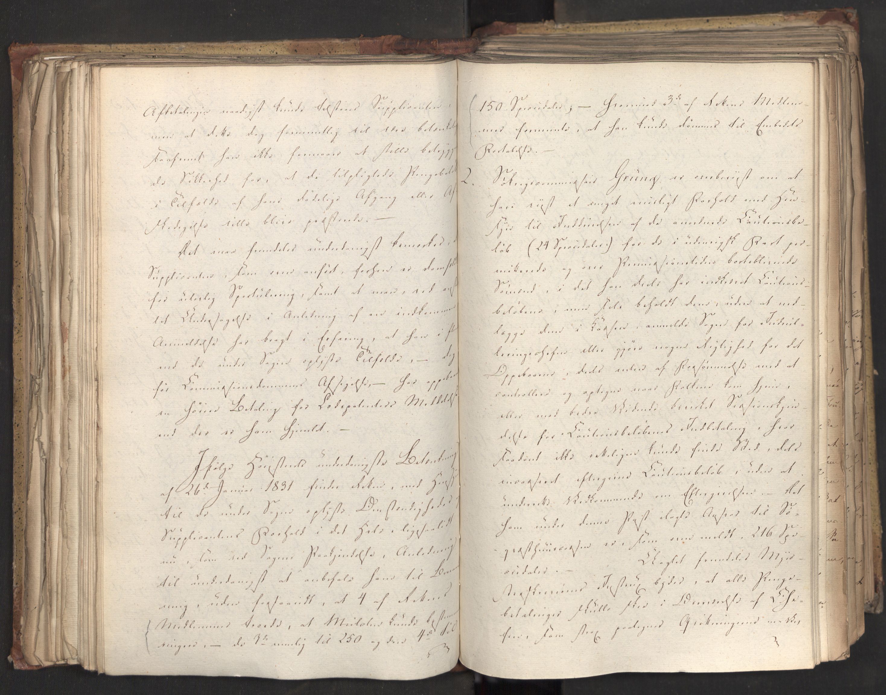 Statsrådsavdelingen i Stockholm, AV/RA-S-1003/D/Da/L0070: Regjeringsinnstillinger nr. 1047-1221, 1831, p. 244