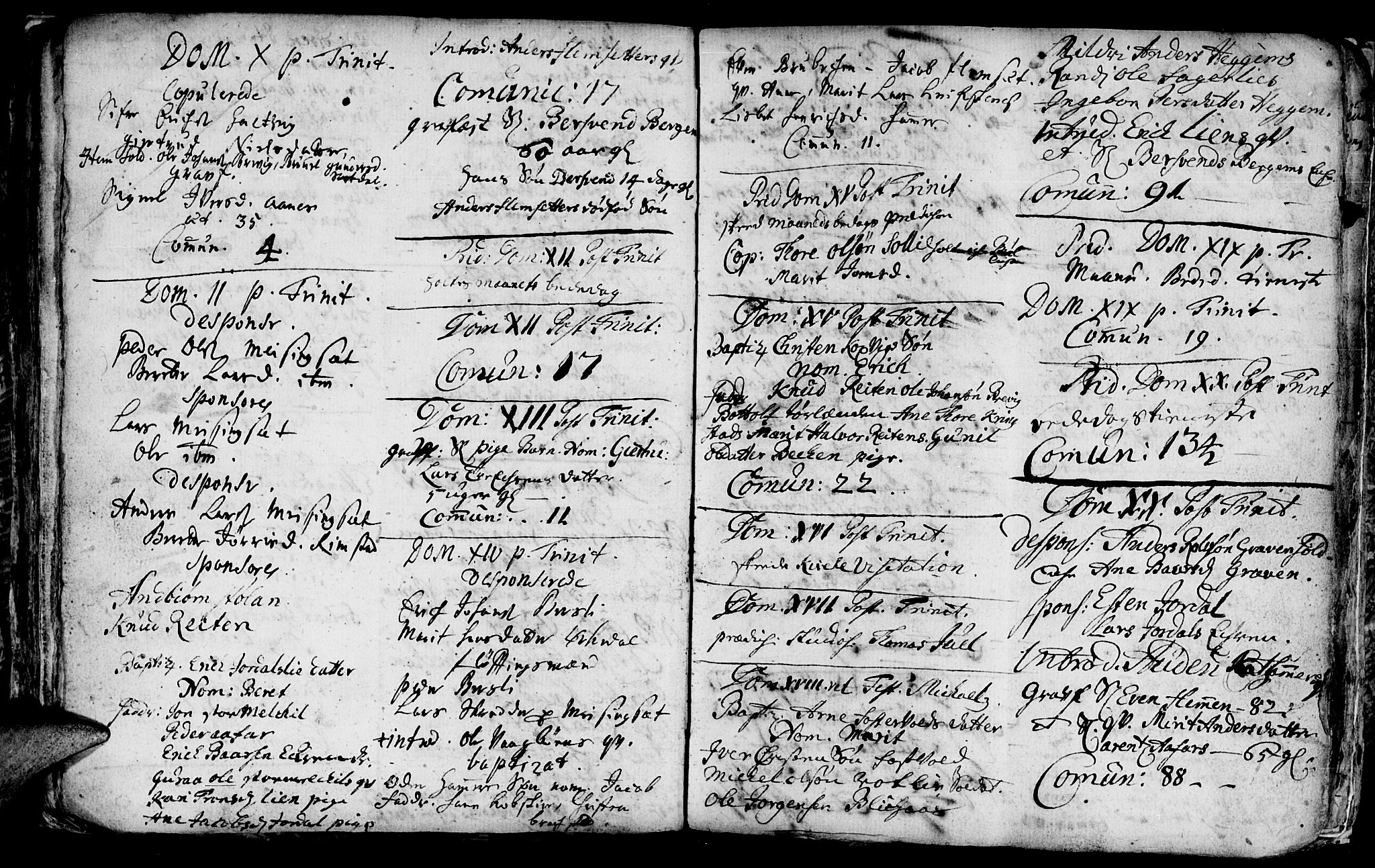 Ministerialprotokoller, klokkerbøker og fødselsregistre - Møre og Romsdal, SAT/A-1454/586/L0977: Parish register (official) no. 586A03, 1706-1731