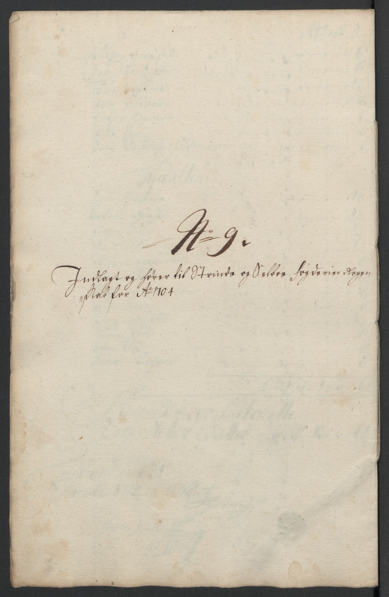 Rentekammeret inntil 1814, Reviderte regnskaper, Fogderegnskap, AV/RA-EA-4092/R61/L4109: Fogderegnskap Strinda og Selbu, 1704-1706, p. 126