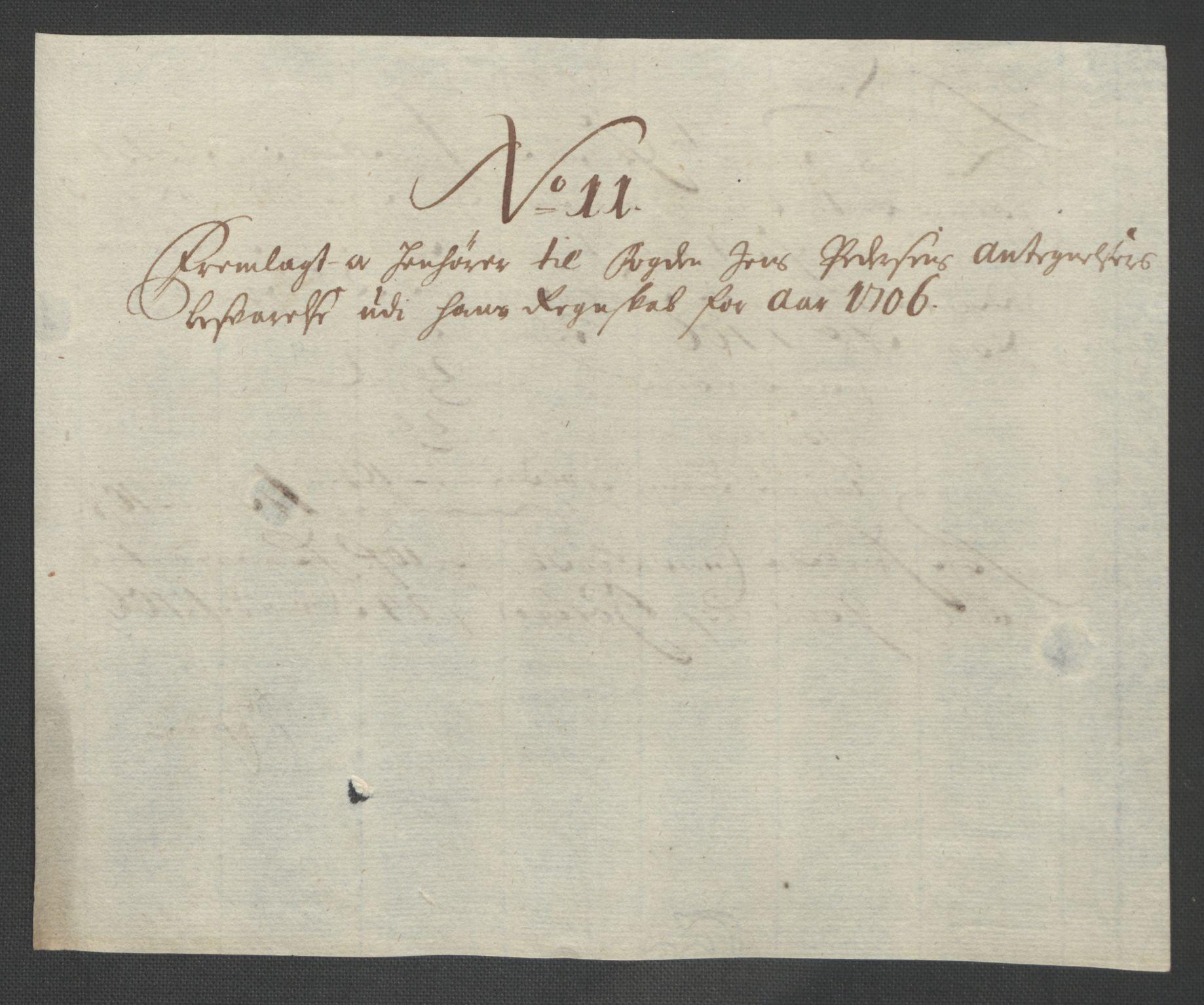 Rentekammeret inntil 1814, Reviderte regnskaper, Fogderegnskap, AV/RA-EA-4092/R11/L0590: Fogderegnskap Nedre Romerike, 1706-1707, p. 202