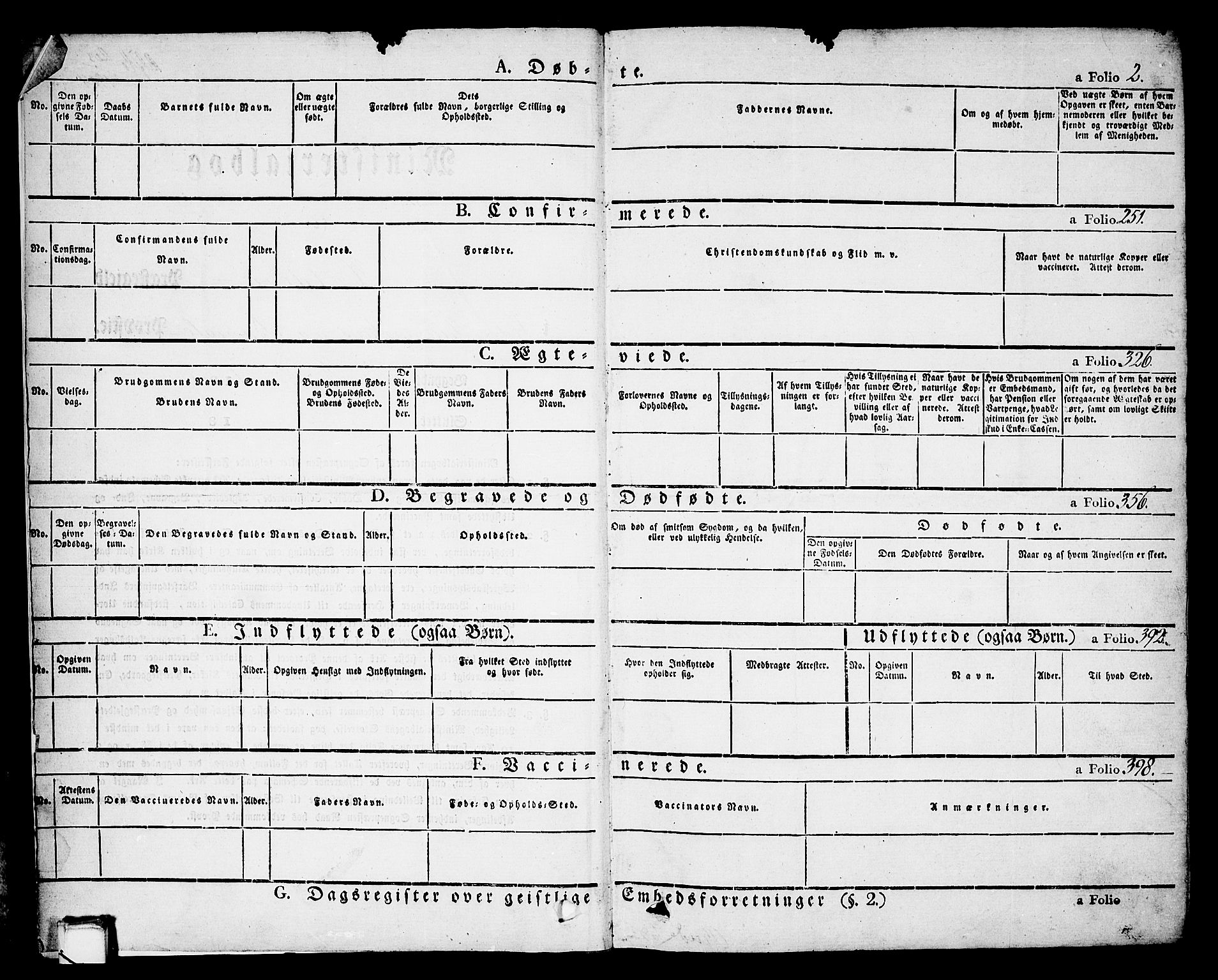 Holla kirkebøker, SAKO/A-272/G/Ga/L0002: Parish register (copy) no. I 2, 1830-1848