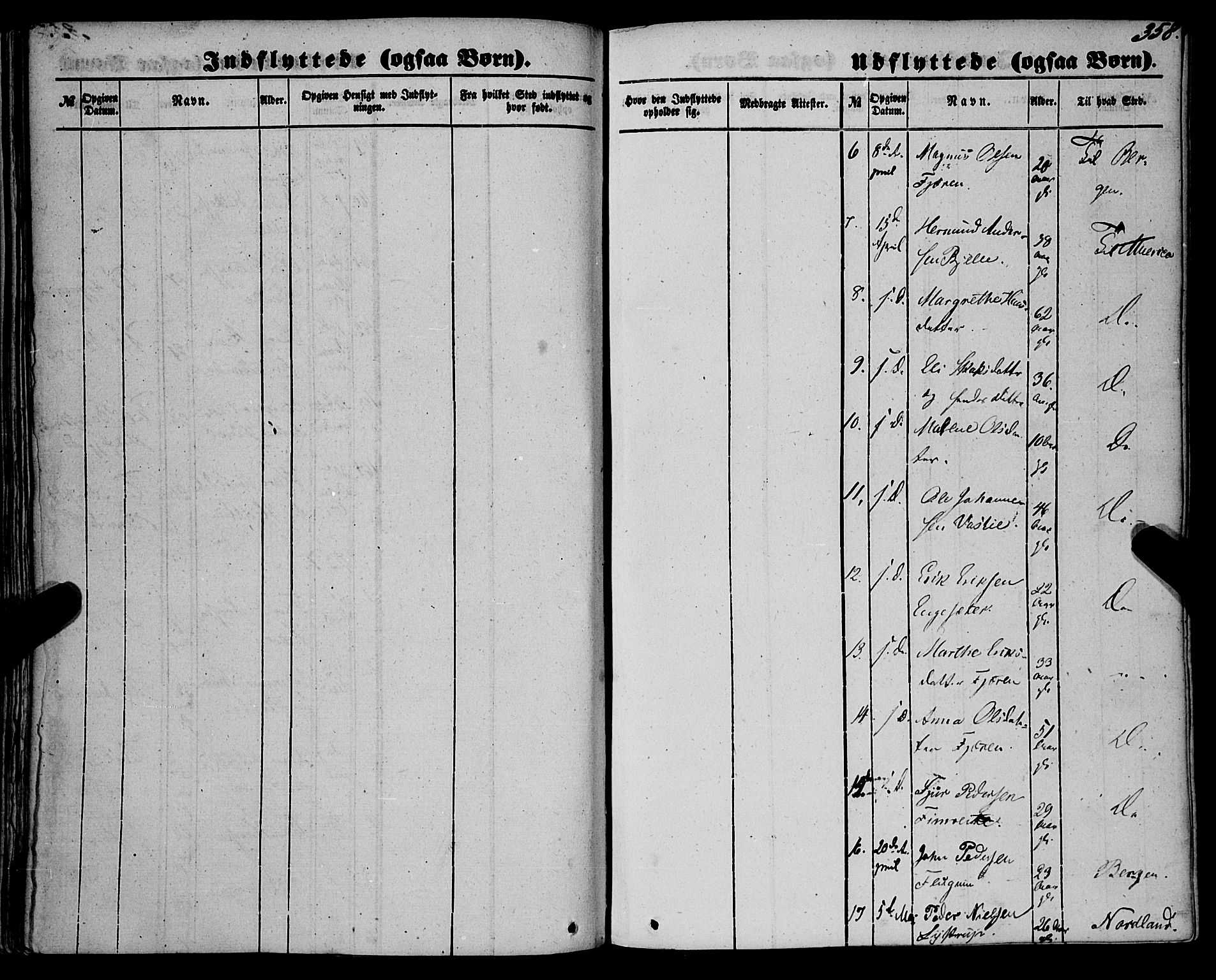 Sogndal sokneprestembete, AV/SAB-A-81301/H/Haa/Haaa/L0012II: Parish register (official) no. A 12II, 1847-1877, p. 358