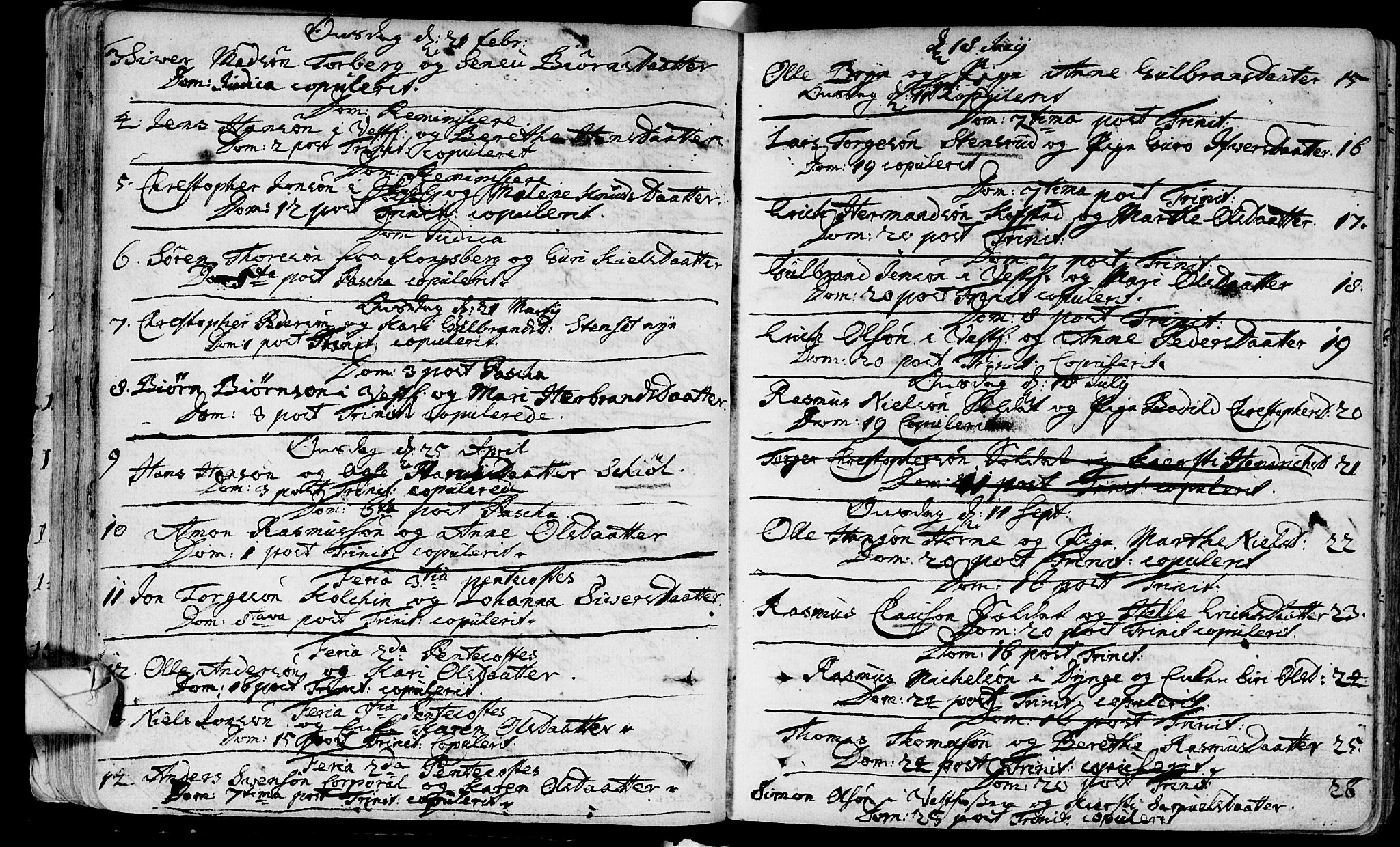 Eiker kirkebøker, AV/SAKO-A-4/F/Fa/L0005: Parish register (official) no. I 5 /1, 1705-1759