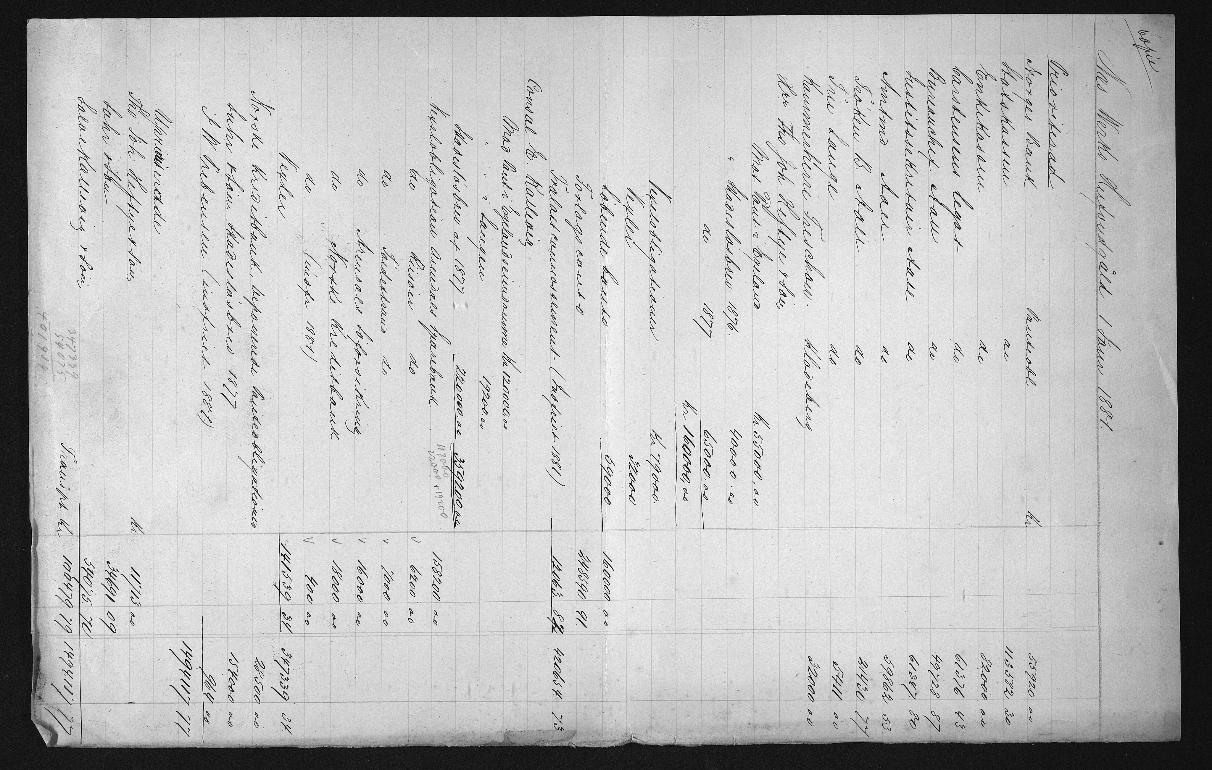 Baaseland Jernverk og Næs Jernverk, NESJ/NJM-001/01/01/L0037: Innkomne brev - arkivkode 174-177, 1881-1884