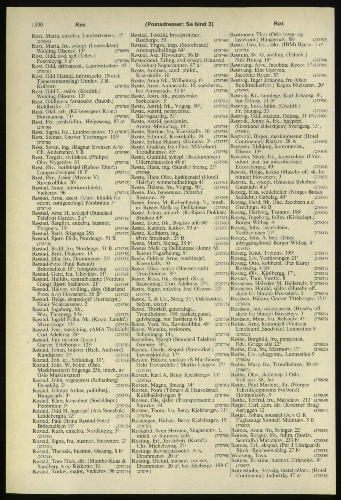 Kristiania/Oslo adressebok, PUBL/-, 1974-1975, p. 1390