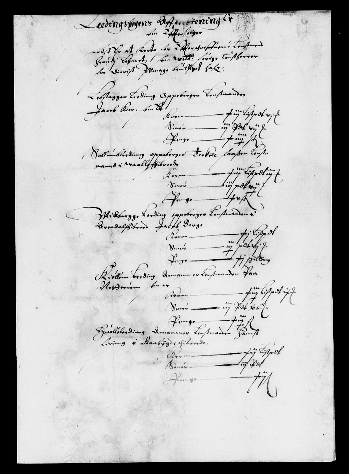 Rentekammeret inntil 1814, Reviderte regnskaper, Lensregnskaper, AV/RA-EA-5023/R/Rb/Rbo/L0024: Tønsberg len, 1642-1644