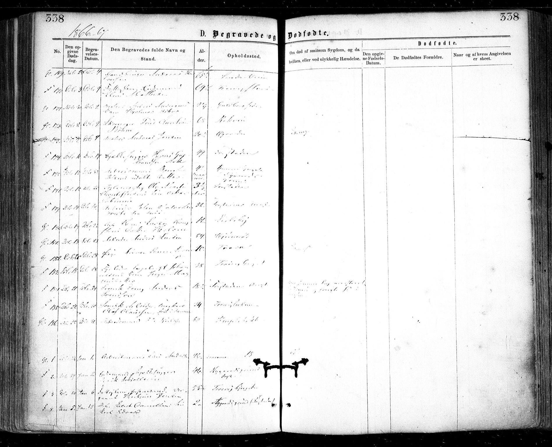Glemmen prestekontor Kirkebøker, AV/SAO-A-10908/F/Fa/L0008: Parish register (official) no. 8, 1862-1871, p. 338