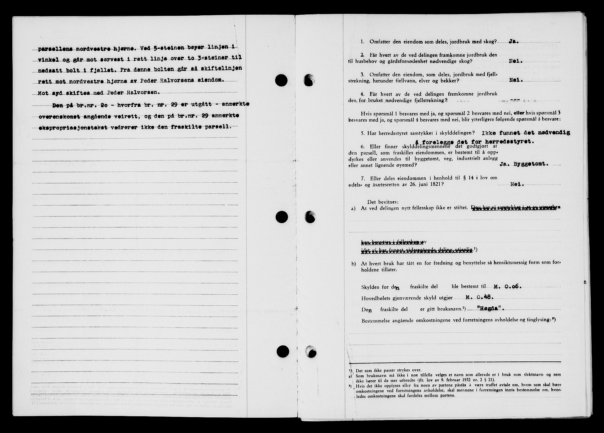 Flekkefjord sorenskriveri, SAK/1221-0001/G/Gb/Gba/L0063: Mortgage book no. A-11, 1947-1948, Diary no: : 324/1948