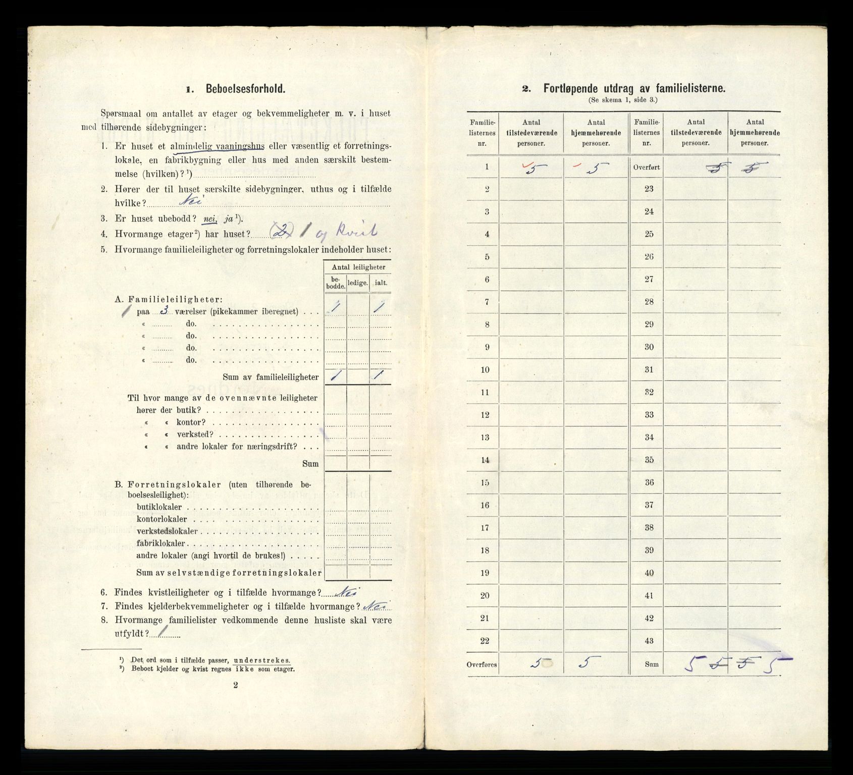 RA, 1910 census for Bergen, 1910, p. 9440