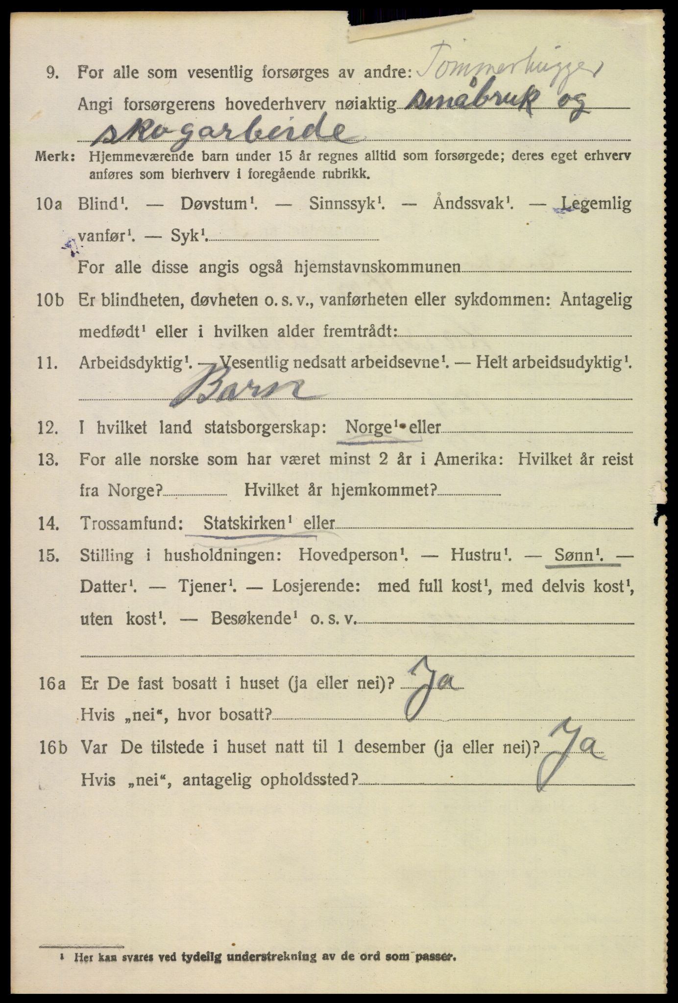 SAH, 1920 census for Eidskog, 1920, p. 4352