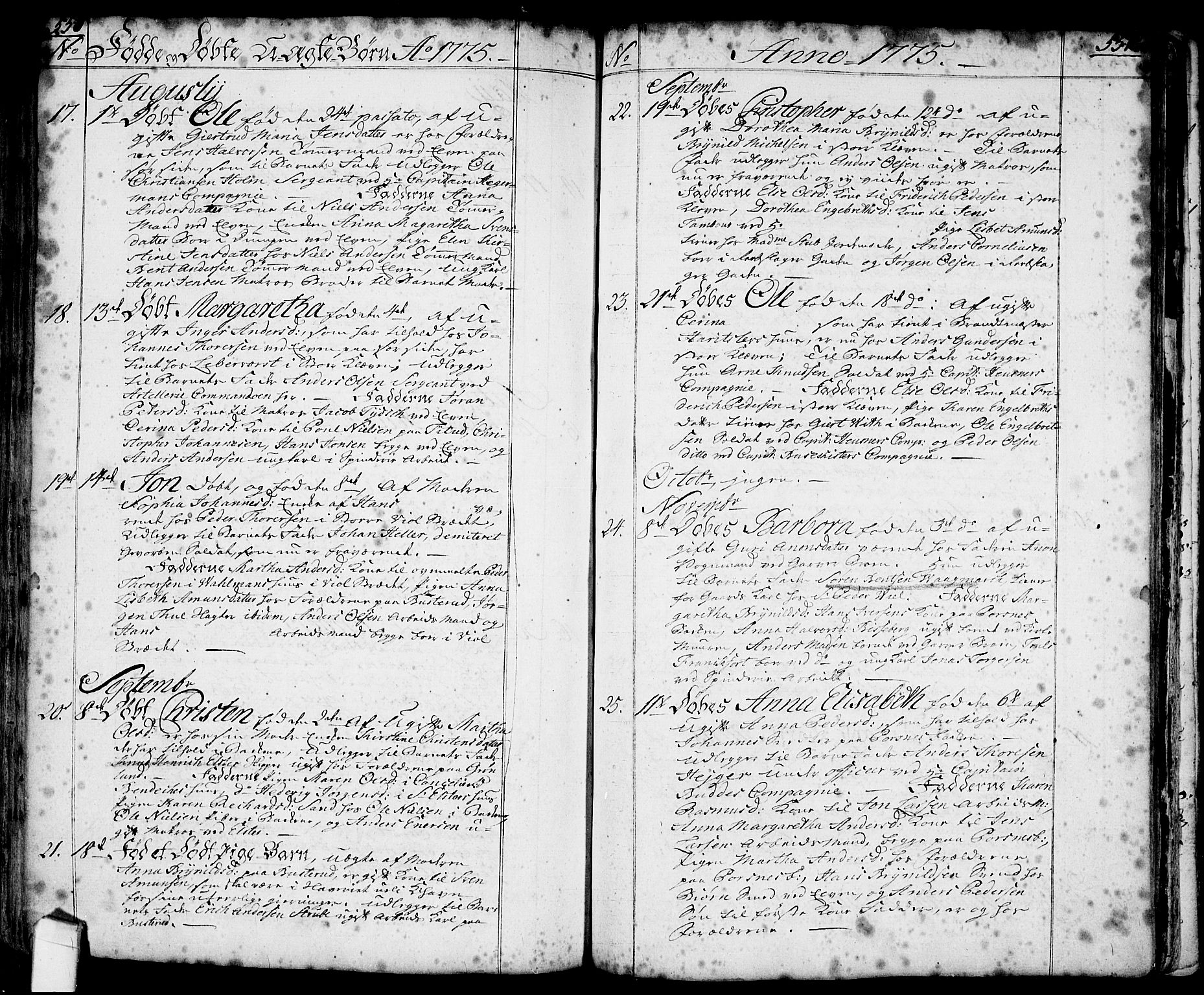 Halden prestekontor Kirkebøker, SAO/A-10909/F/Fa/L0001: Parish register (official) no. I 1, 1758-1791, p. 550-551