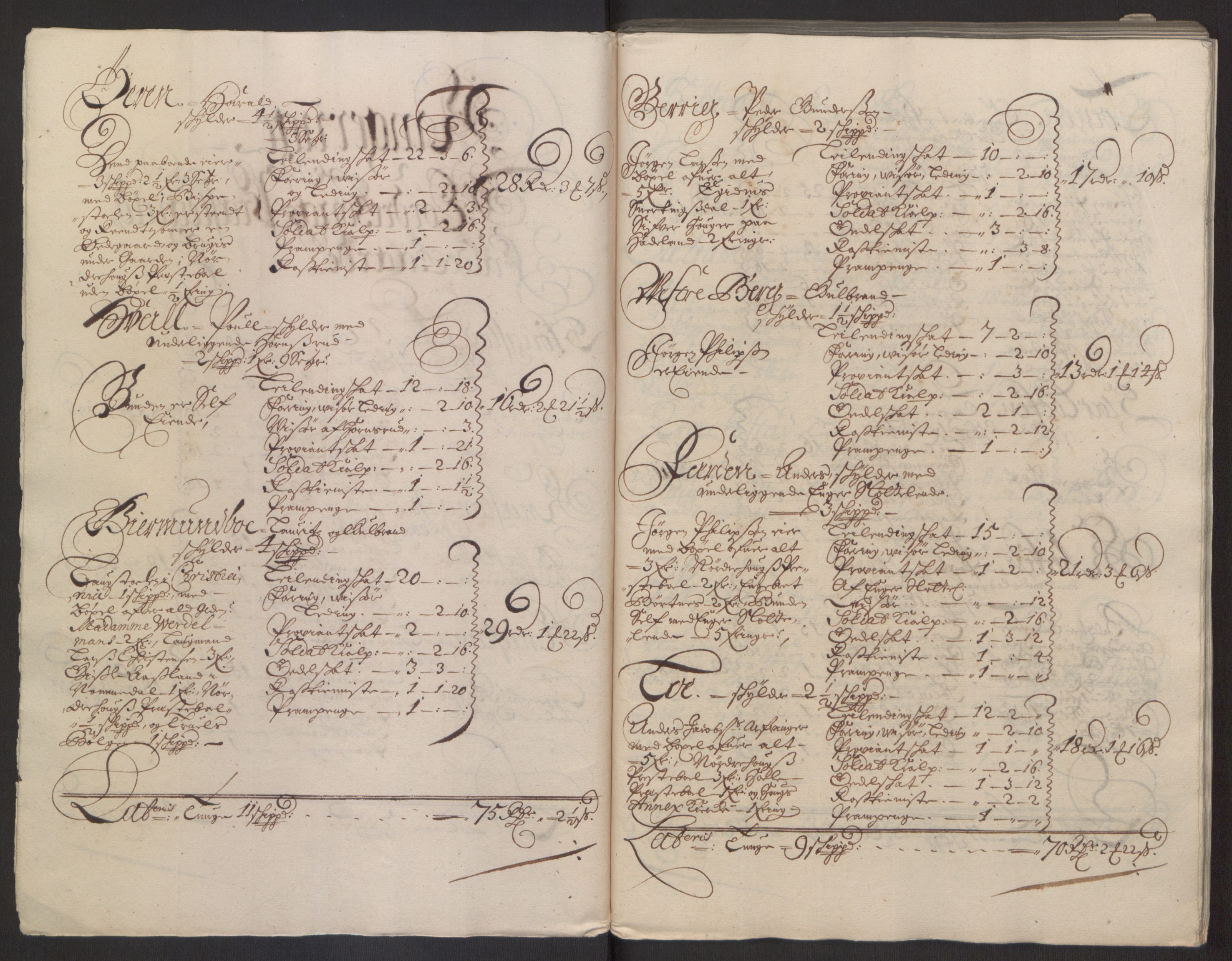 Rentekammeret inntil 1814, Reviderte regnskaper, Fogderegnskap, AV/RA-EA-4092/R22/L1452: Fogderegnskap Ringerike, Hallingdal og Buskerud, 1695, p. 20