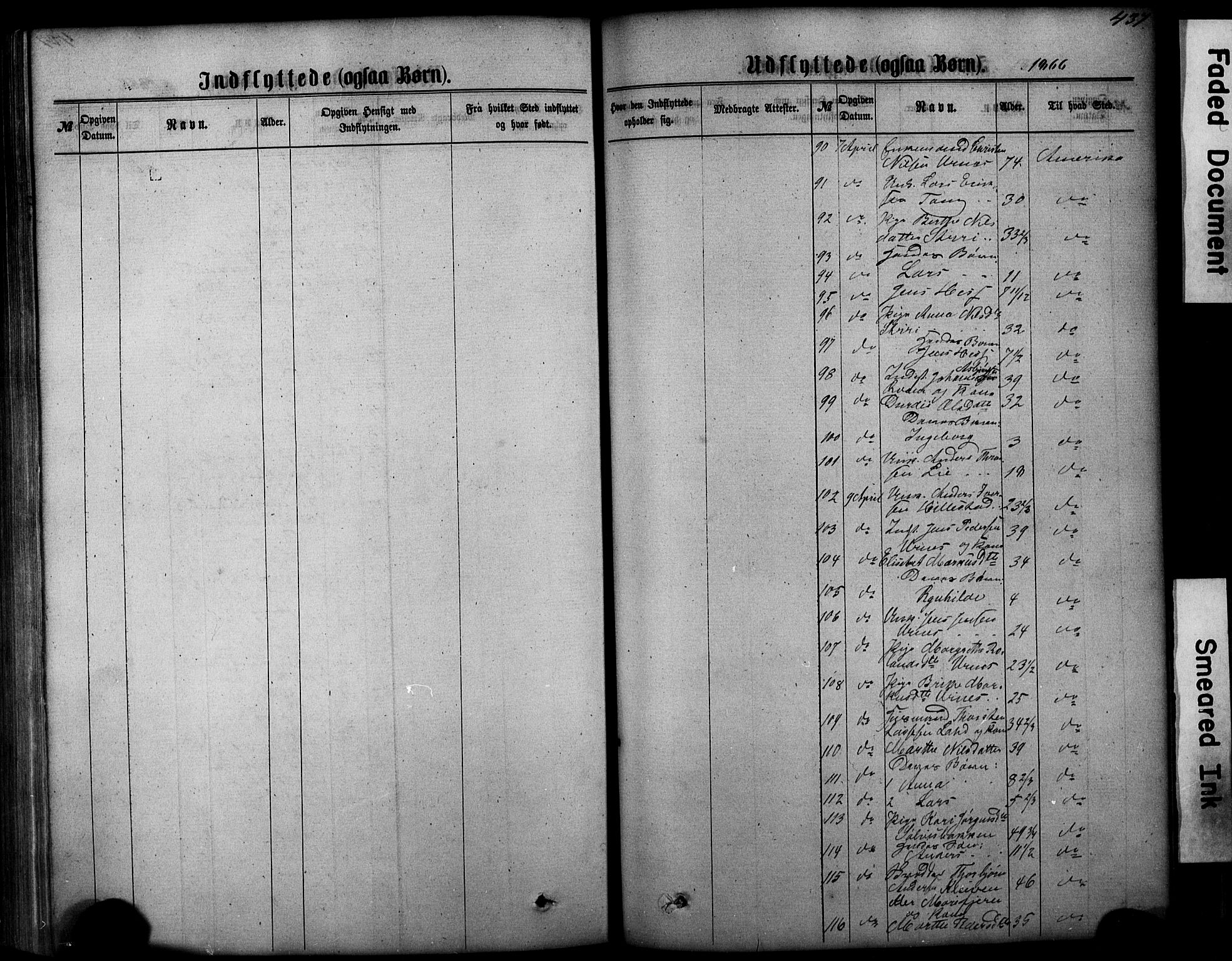 Hafslo sokneprestembete, AV/SAB-A-80301/H/Hab/Haba/L0001: Parish register (copy) no. A 1, 1866-1908, p. 437