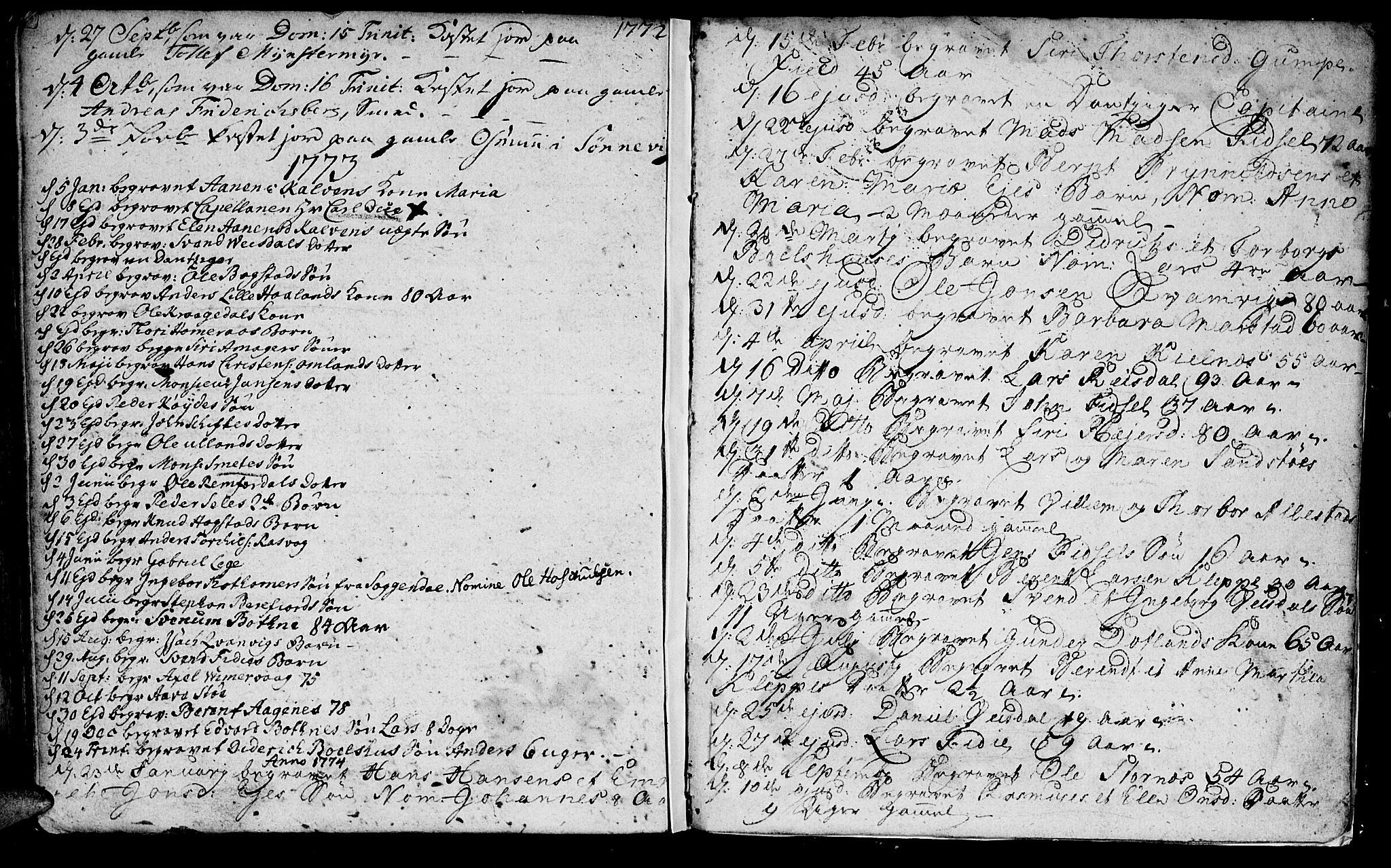 Flekkefjord sokneprestkontor, AV/SAK-1111-0012/F/Fa/Fab/L0001: Parish register (official) no. A 1, 1750-1780, p. 288-289