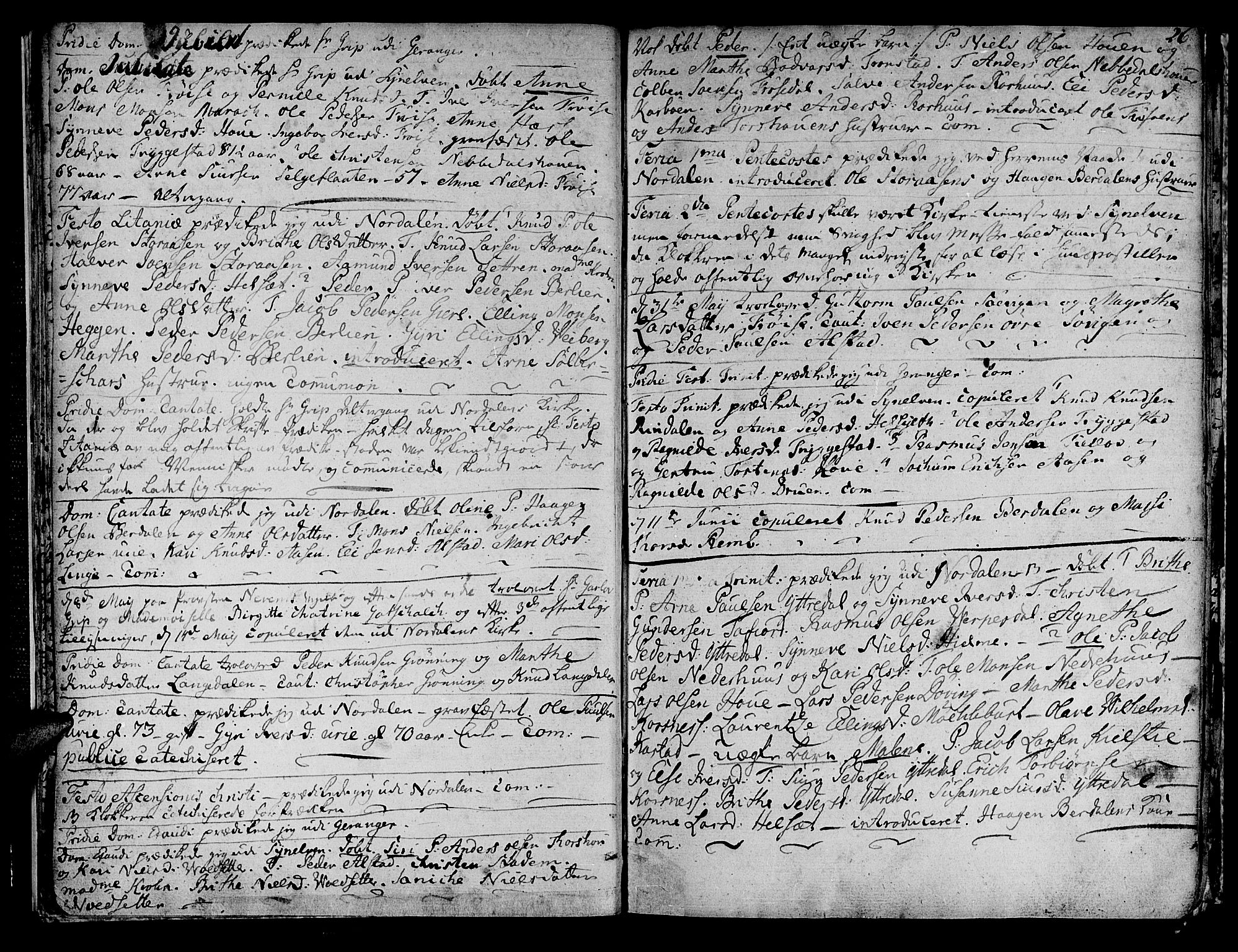 Ministerialprotokoller, klokkerbøker og fødselsregistre - Møre og Romsdal, SAT/A-1454/519/L0245: Parish register (official) no. 519A04, 1774-1816, p. 26