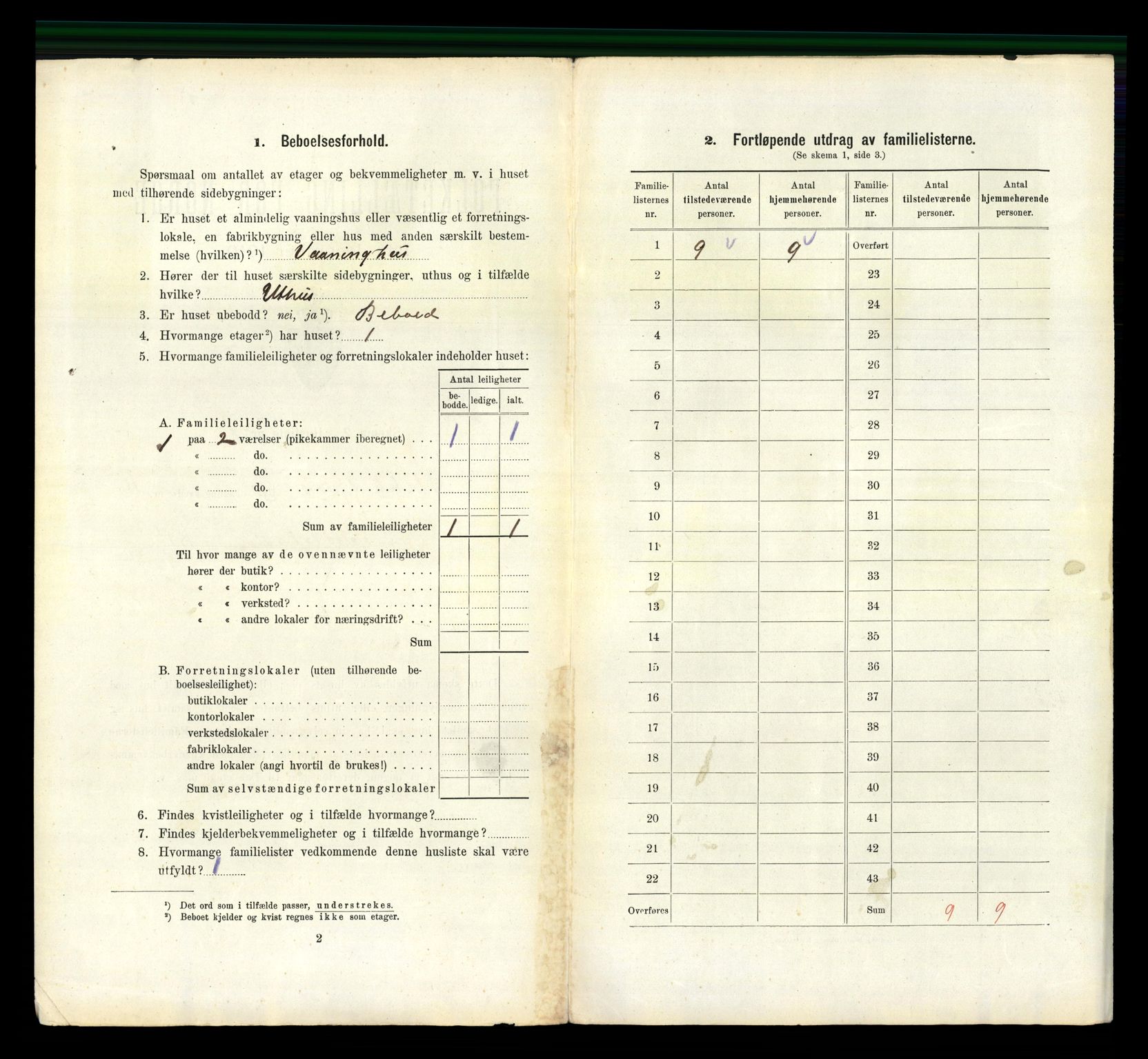 RA, 1910 census for Flekkefjord, 1910, p. 1311