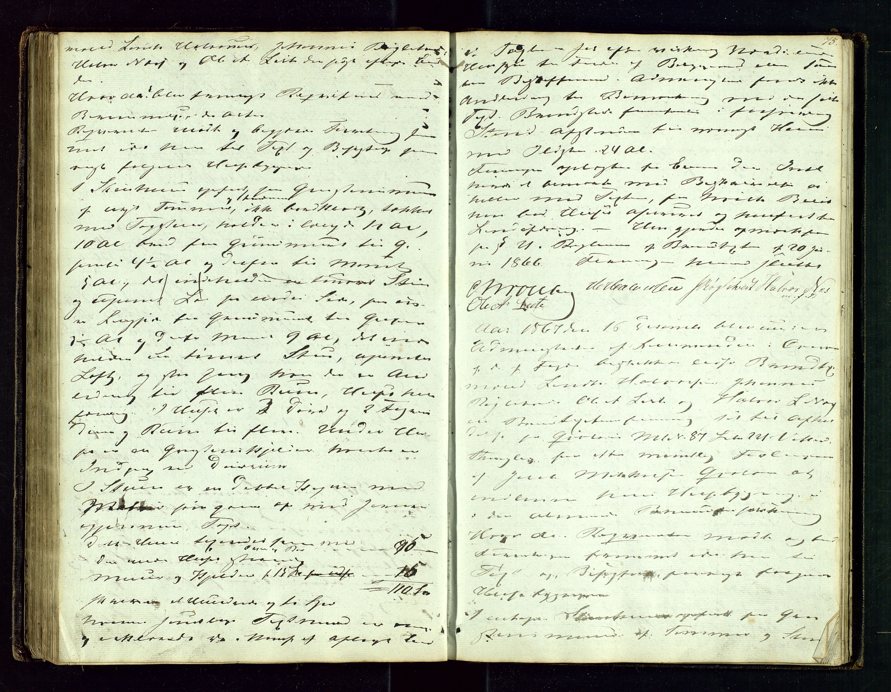 Vikedal lensmannskontor, AV/SAST-A-100179/Gob/L0001: Branntakstprotokoll, 1846-1869, p. 74b-75a