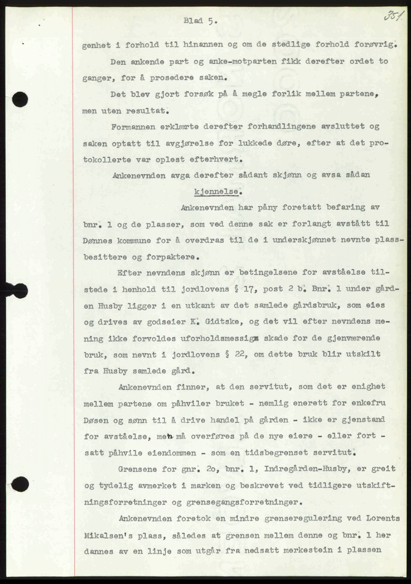 Rana sorenskriveri , SAT/A-1108/1/2/2C: Mortgage book no. A 6, 1939-1940, Diary no: : 1664/1939