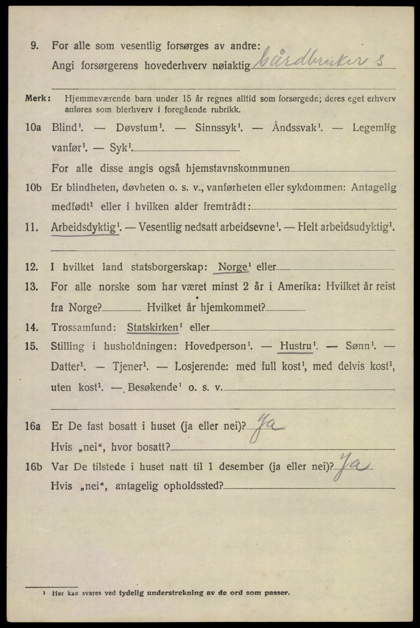 SAKO, 1920 census for Lardal, 1920, p. 4000