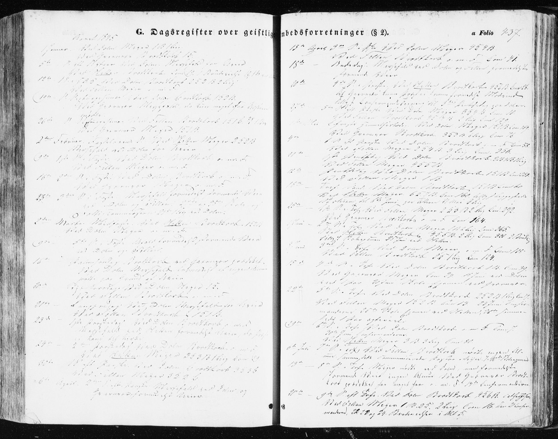 Ministerialprotokoller, klokkerbøker og fødselsregistre - Sør-Trøndelag, AV/SAT-A-1456/634/L0529: Parish register (official) no. 634A05, 1843-1851, p. 437