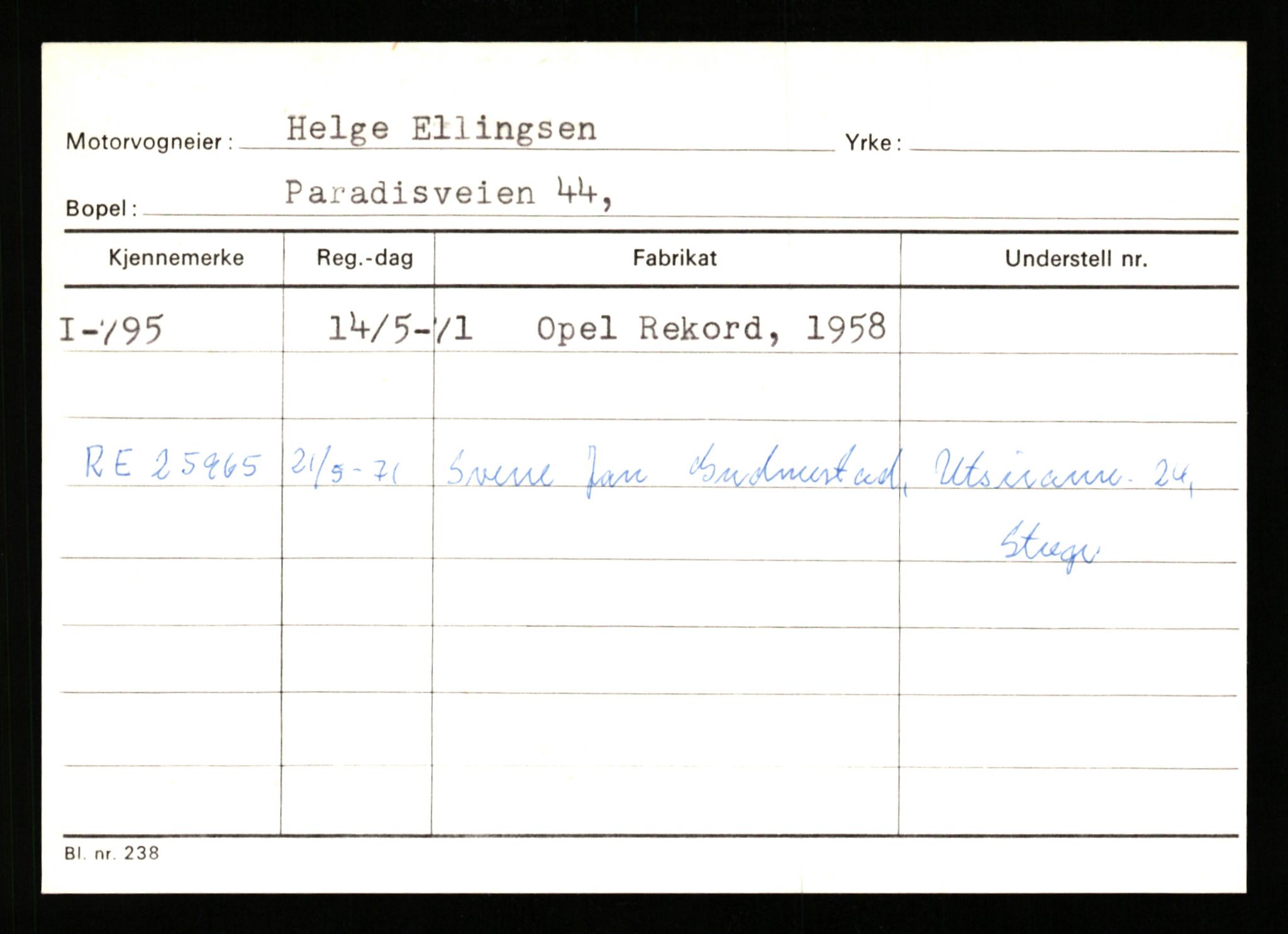 Stavanger trafikkstasjon, AV/SAST-A-101942/0/G/L0001: Registreringsnummer: 0 - 5782, 1930-1971, p. 483