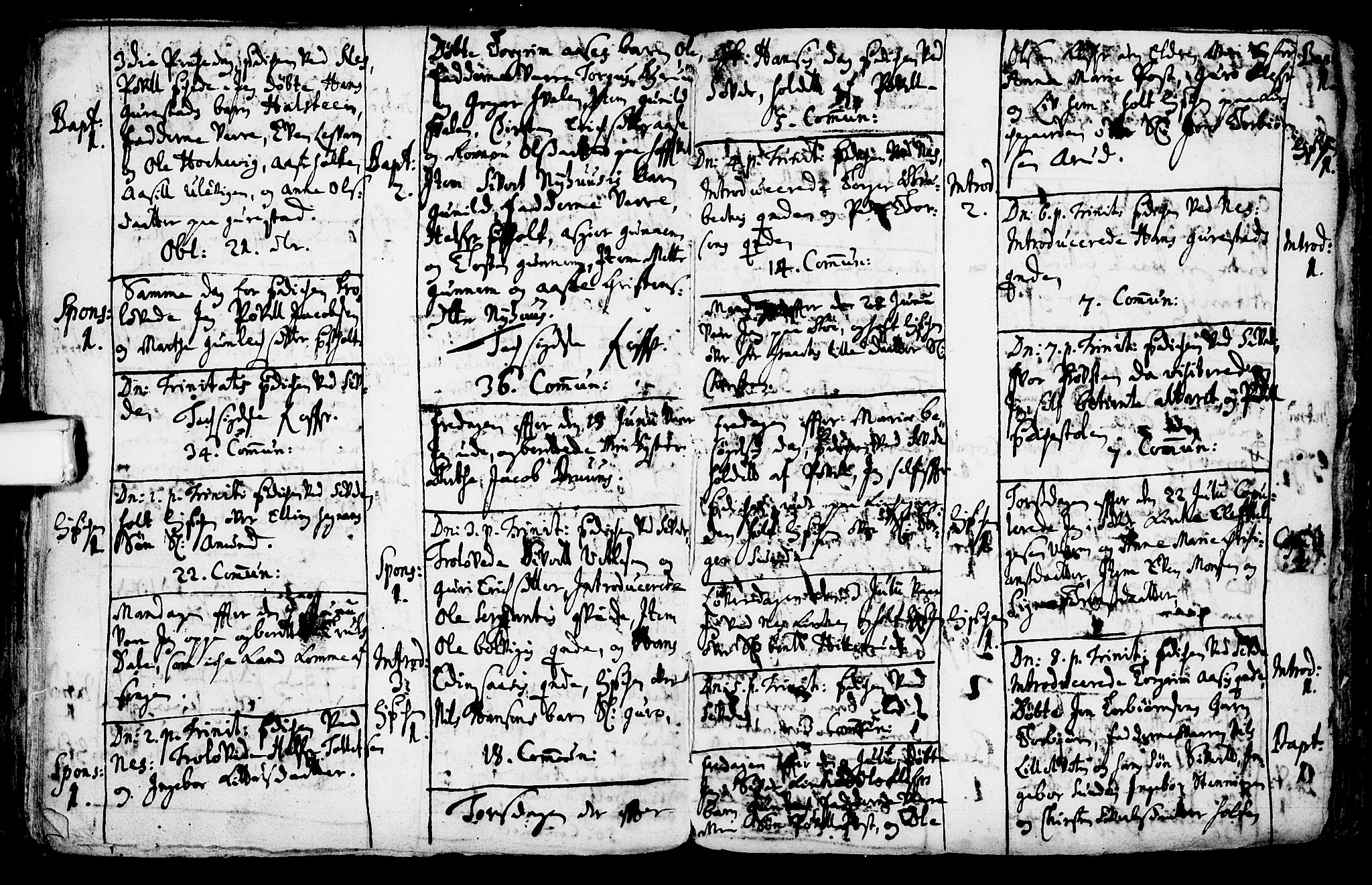 Sauherad kirkebøker, AV/SAKO-A-298/F/Fa/L0002: Parish register (official) no. I 2, 1681-1720