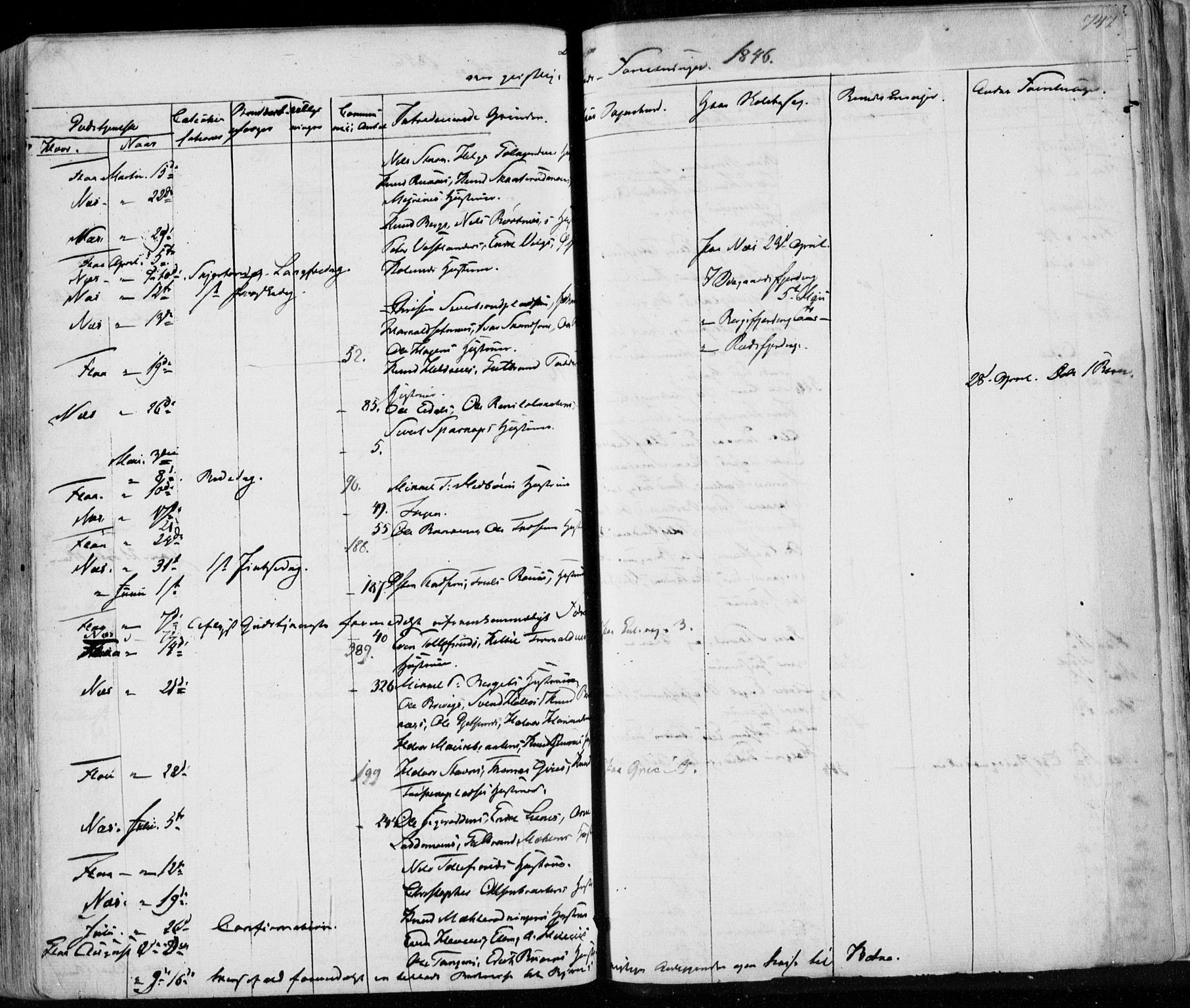 Nes kirkebøker, AV/SAKO-A-236/F/Fa/L0009: Parish register (official) no. 9, 1834-1863, p. 747