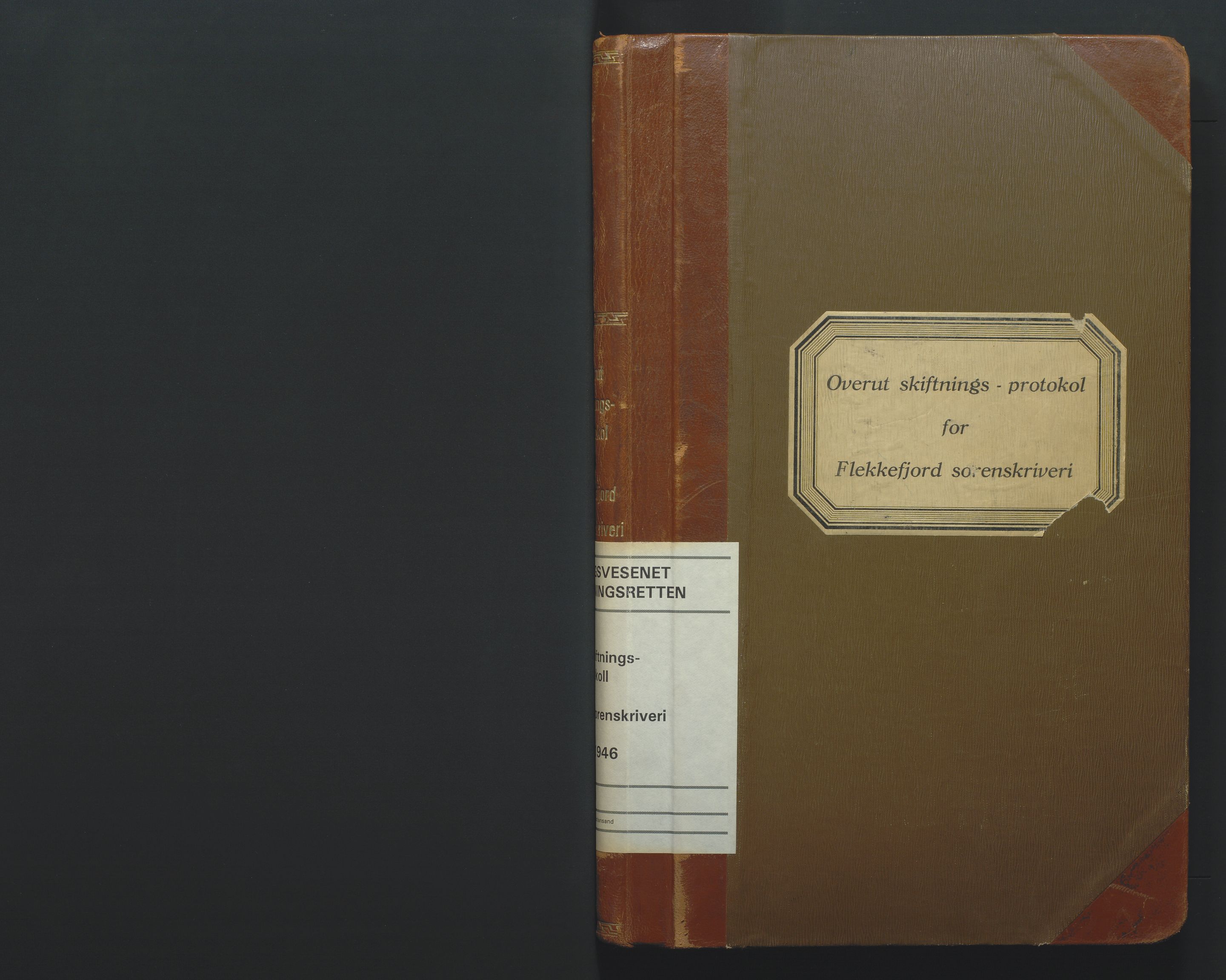 Jordskifteoverdommeren i Agder og Rogaland, AV/SAK-1541-0001/F/Fa/Faa/L0010: Overutskiftningsprotokoll Flekkefjord sorenskriveri nr 10, 1928-1946