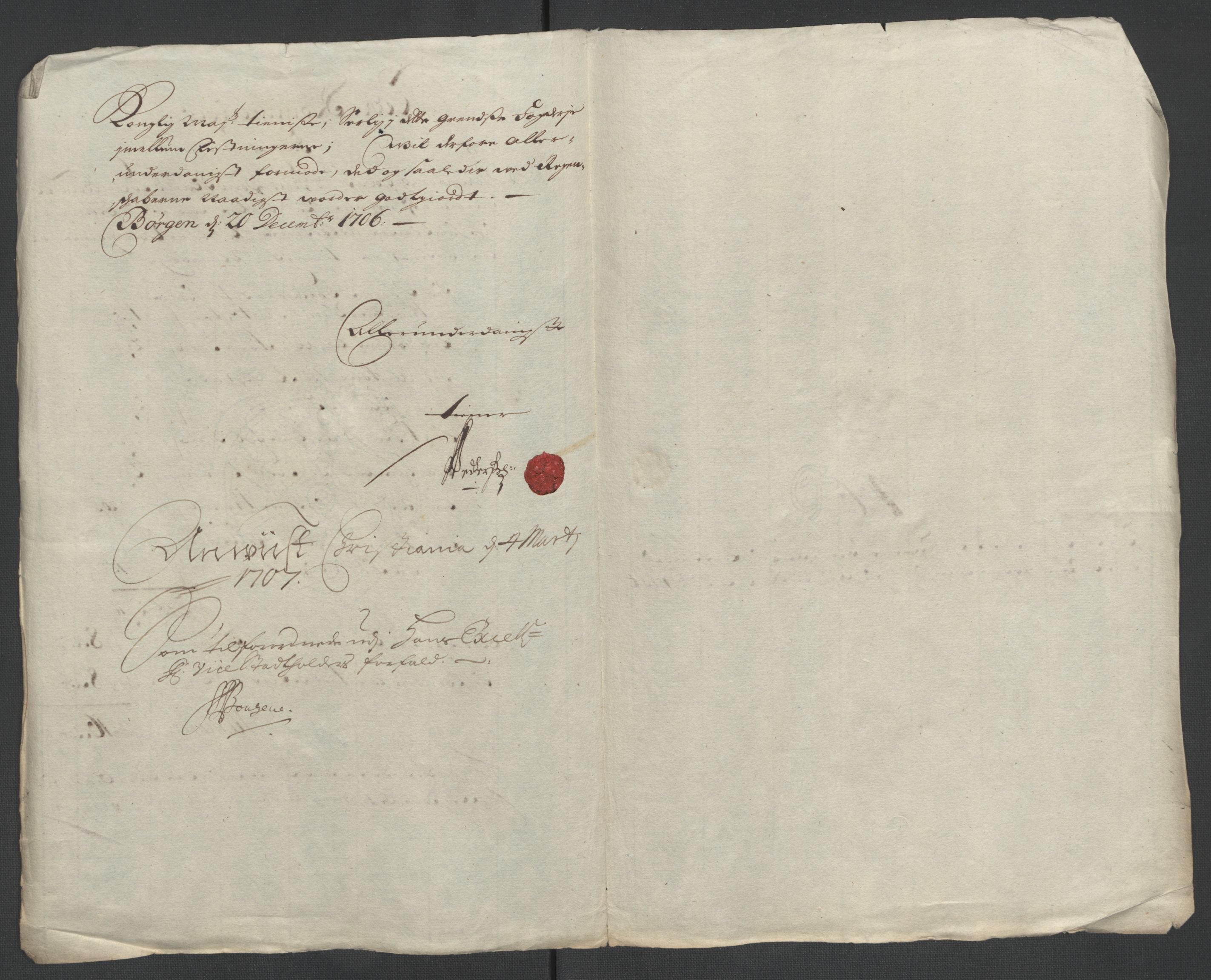 Rentekammeret inntil 1814, Reviderte regnskaper, Fogderegnskap, AV/RA-EA-4092/R11/L0590: Fogderegnskap Nedre Romerike, 1706-1707, p. 163