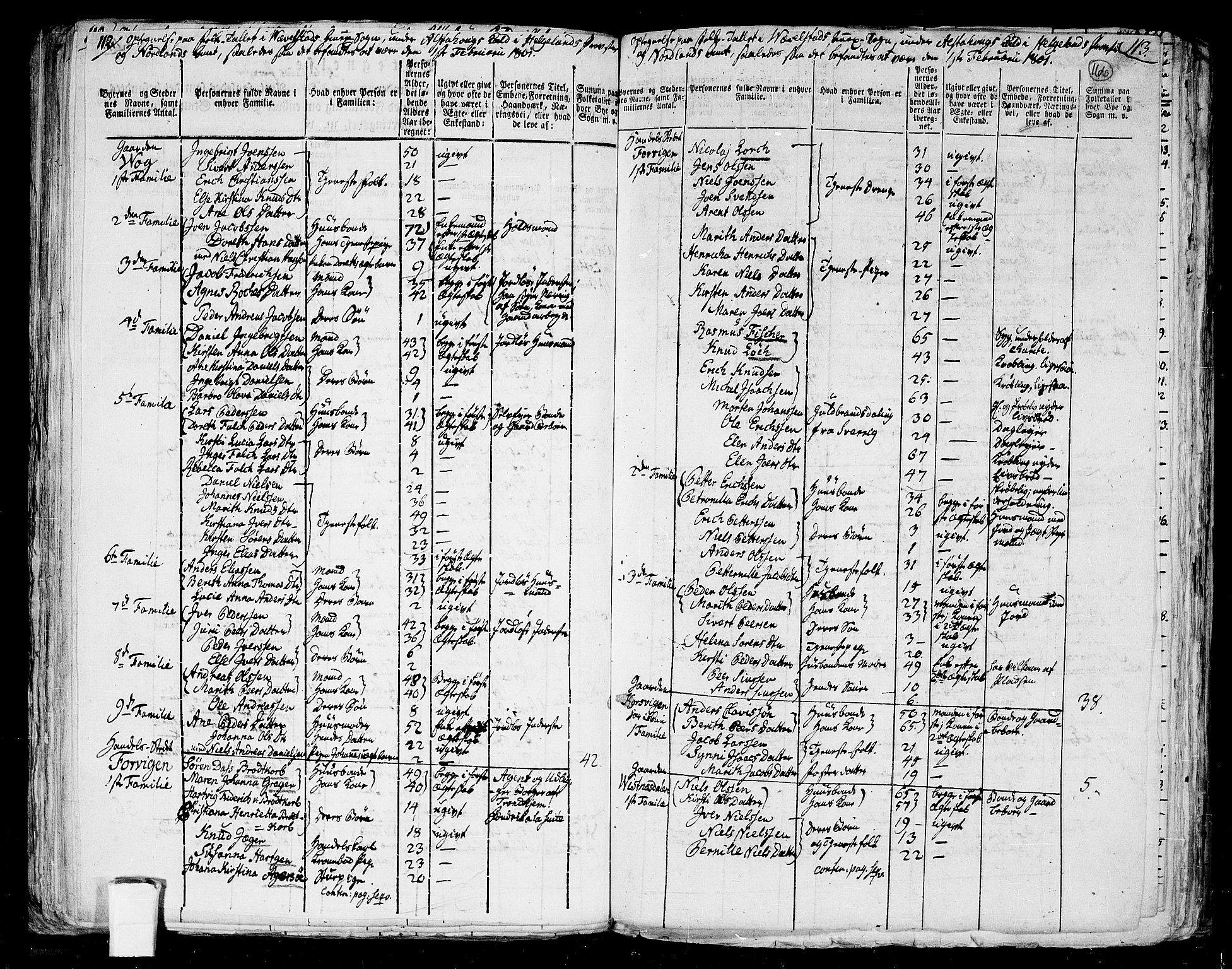 RA, 1801 census for 1820P Alstahaug, 1801, p. 165b-166a