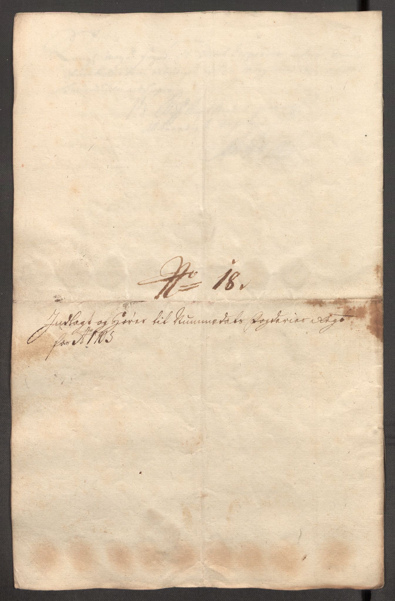 Rentekammeret inntil 1814, Reviderte regnskaper, Fogderegnskap, AV/RA-EA-4092/R64/L4429: Fogderegnskap Namdal, 1705-1706, p. 159