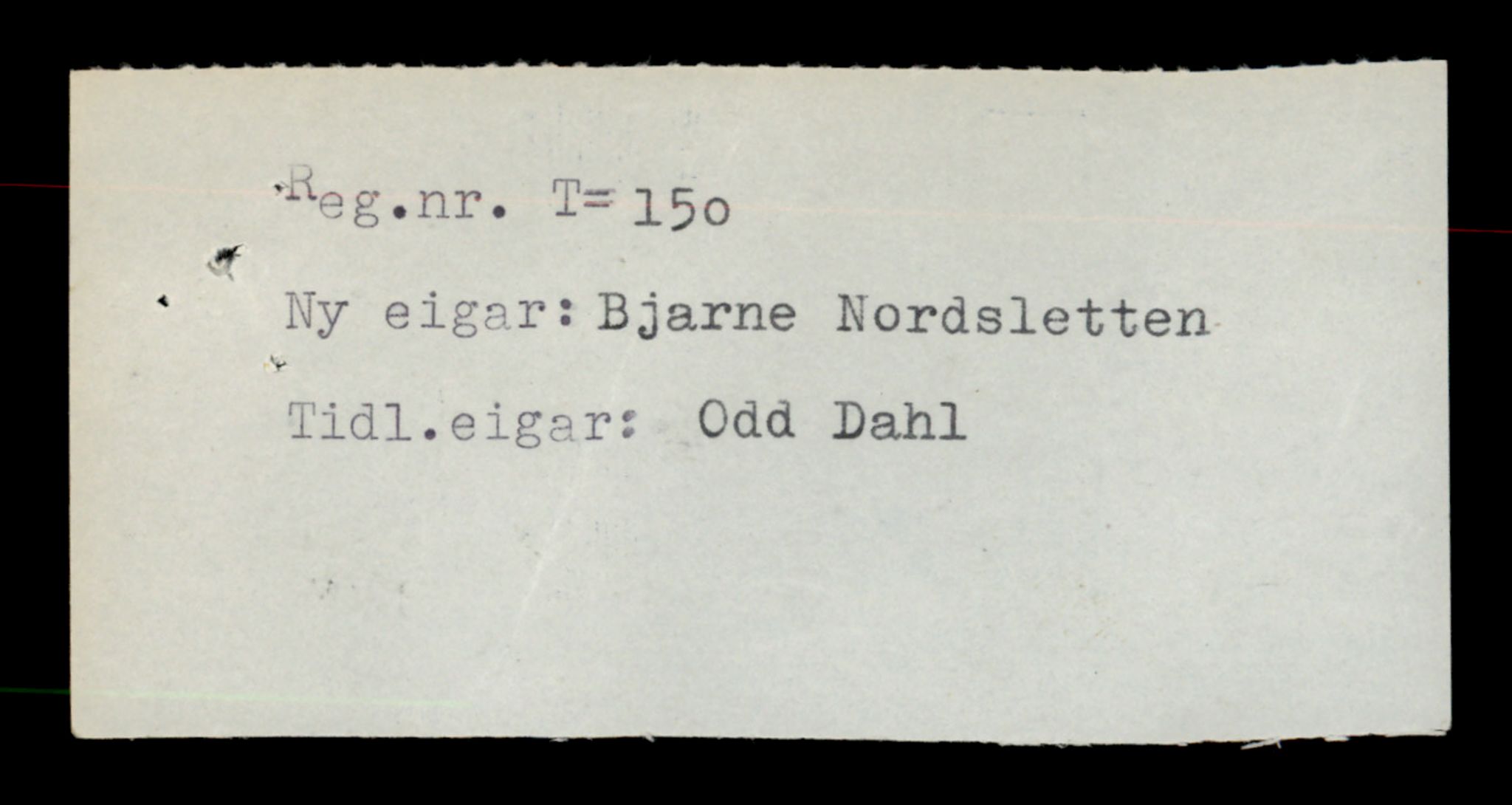 Møre og Romsdal vegkontor - Ålesund trafikkstasjon, SAT/A-4099/F/Fe/L0002: Registreringskort for kjøretøy T 128 - T 231, 1927-1998, p. 845