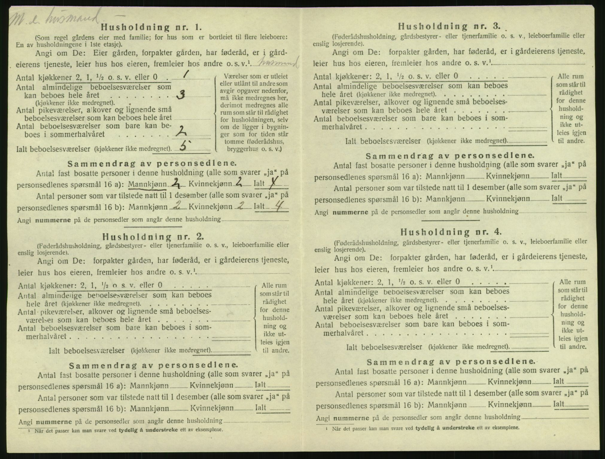 SAT, 1920 census for Hemnes, 1920, p. 615