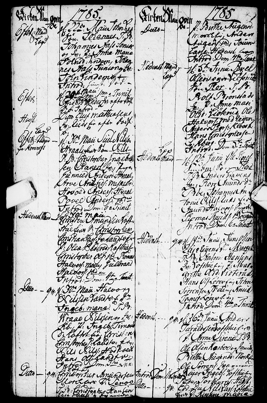 Sandsvær kirkebøker, AV/SAKO-A-244/G/Ga/L0001: Parish register (copy) no. I 1, 1775-1786