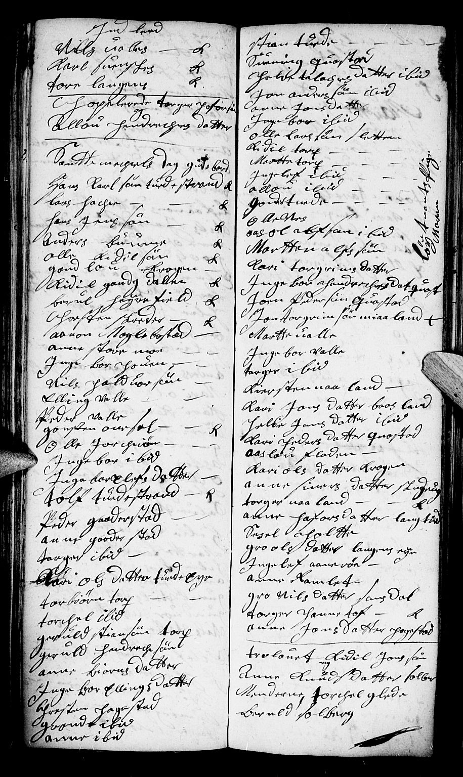 Holt sokneprestkontor, AV/SAK-1111-0021/F/Fb/L0002: Parish register (copy) no. B 2, 1715-1727, p. 122