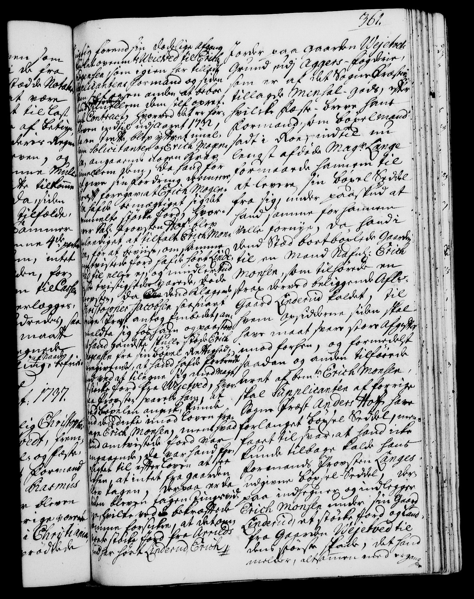 Rentekammeret, Kammerkanselliet, RA/EA-3111/G/Gh/Gha/L0019: Norsk ekstraktmemorialprotokoll (merket RK 53.64), 1736-1737, p. 361