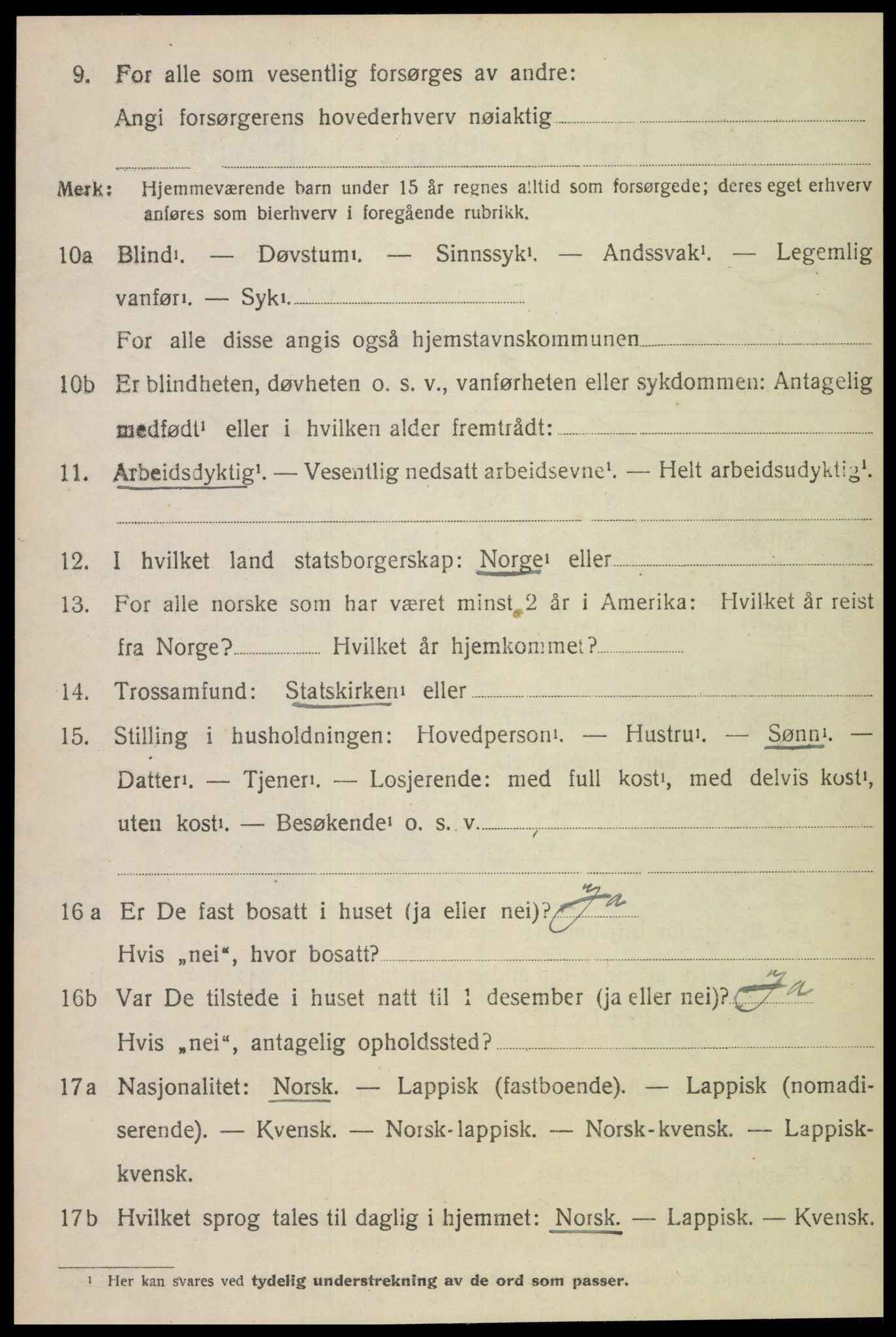SAT, 1920 census for Inderøy, 1920, p. 6052