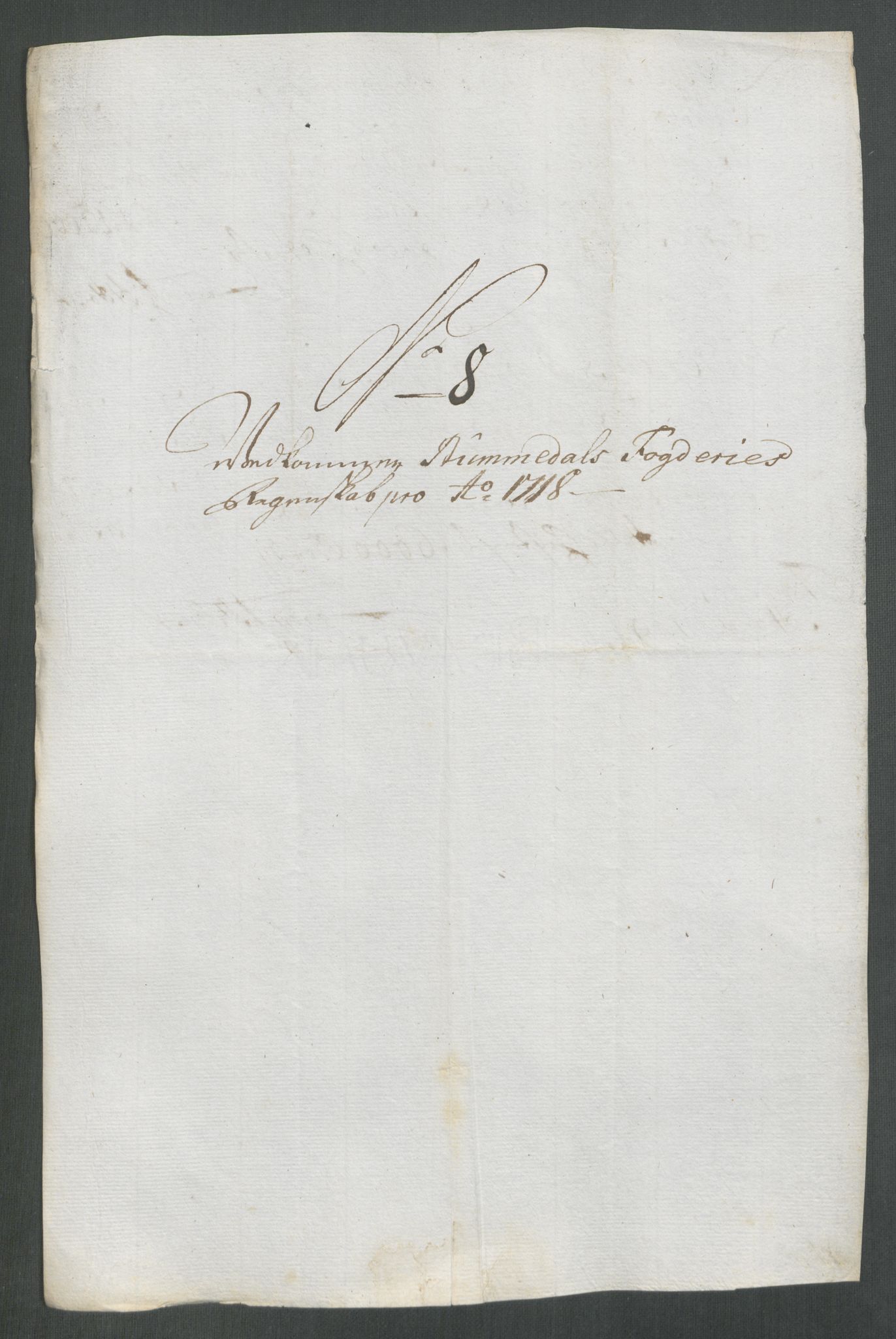 Rentekammeret inntil 1814, Reviderte regnskaper, Fogderegnskap, AV/RA-EA-4092/R64/L4439: Fogderegnskap Namdal, 1718, p. 120