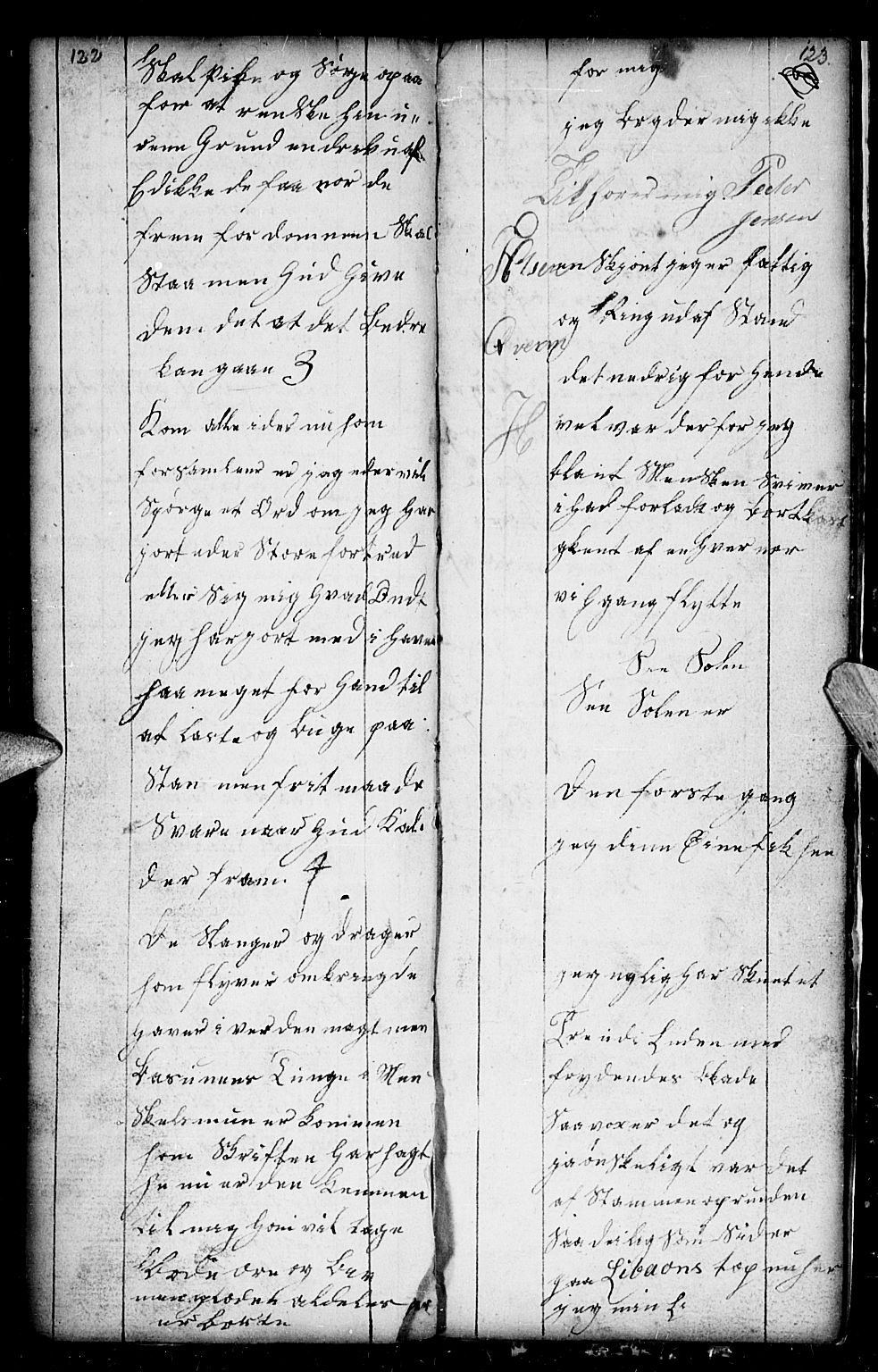 Gjerstad sokneprestkontor, SAK/1111-0014/F/Fb/Fba/L0001: Parish register (copy) no. B 1, 1797-1816, p. 122-123